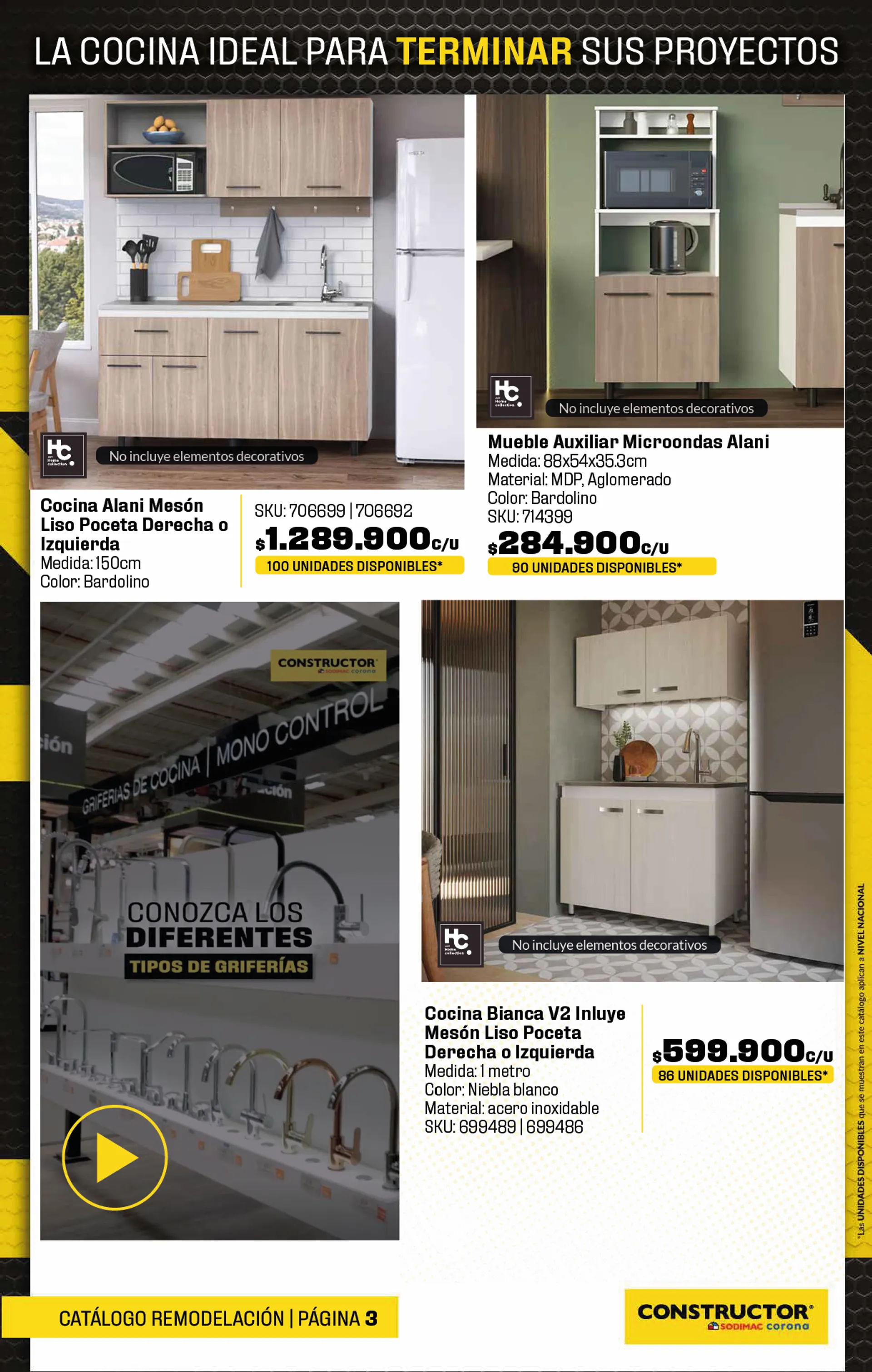 Catalogo de Grandes ofertas Construcción 20 de septiembre al 15 de octubre 2024 - Pag 3