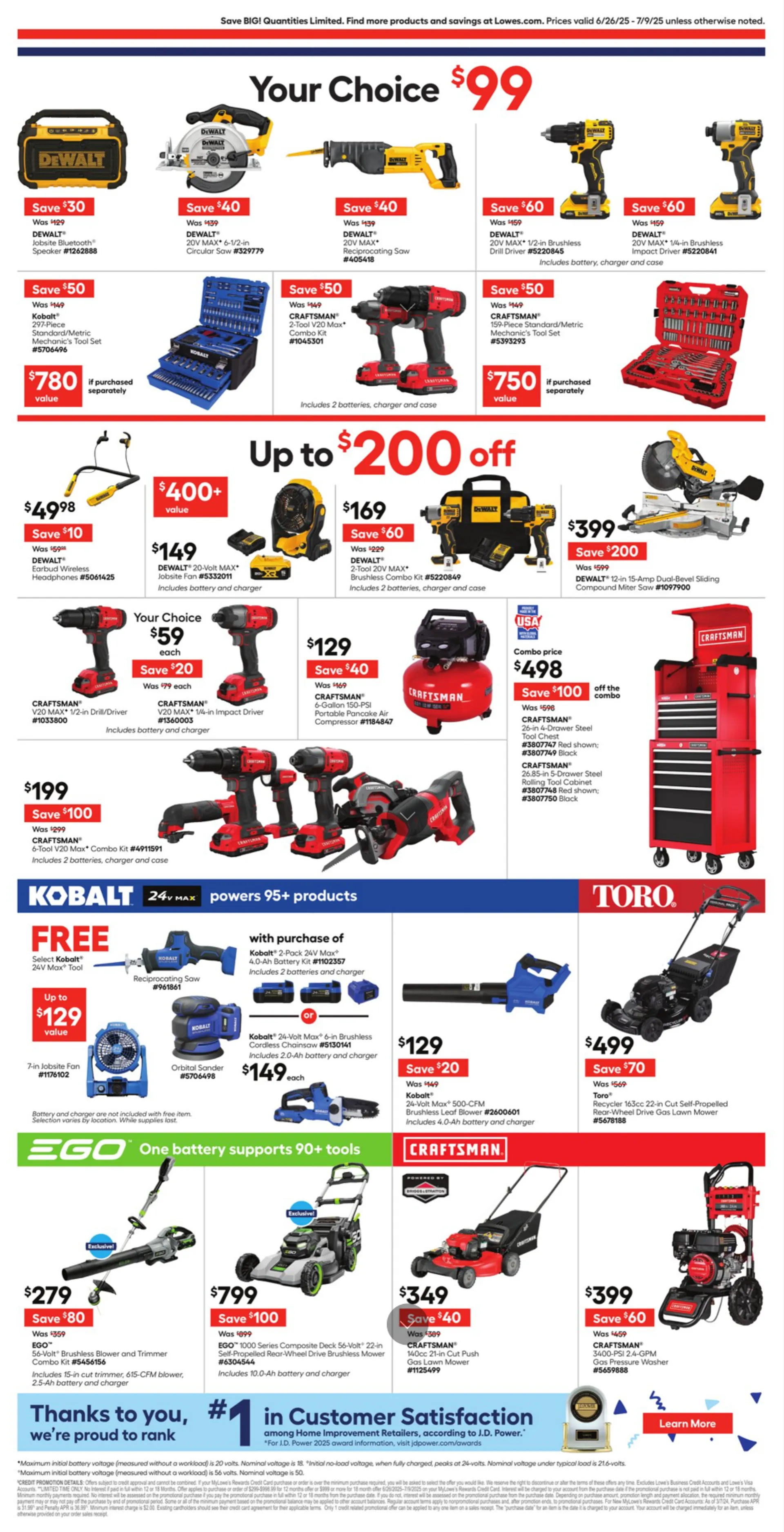 Weekly ad Lowe's Weekly Ad from June 27 to July 9 2025 - Page 3