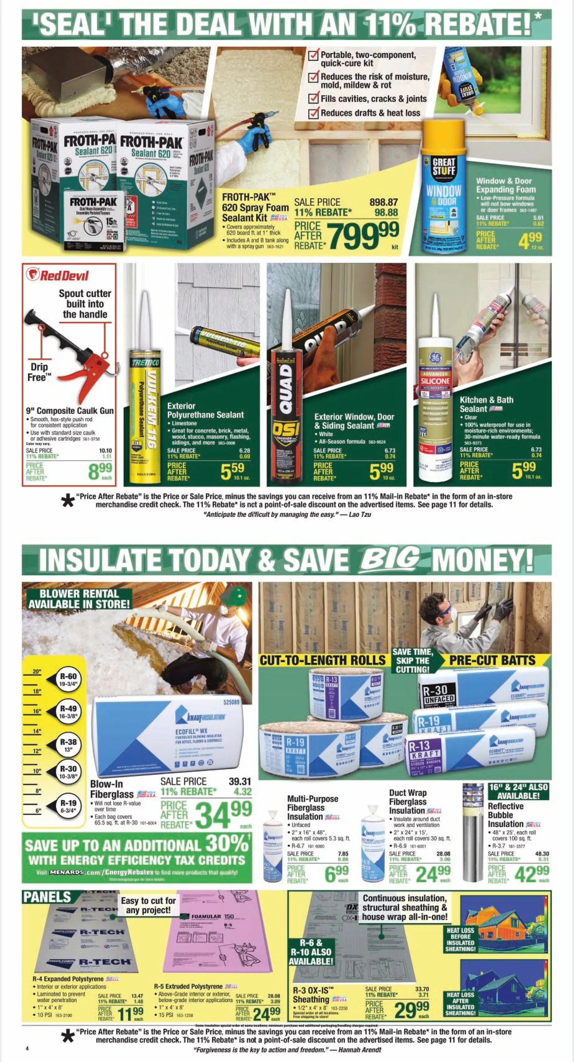 Weekly ad Menards Weekly Flyer from October 24 to November 3 2024 - Page 3