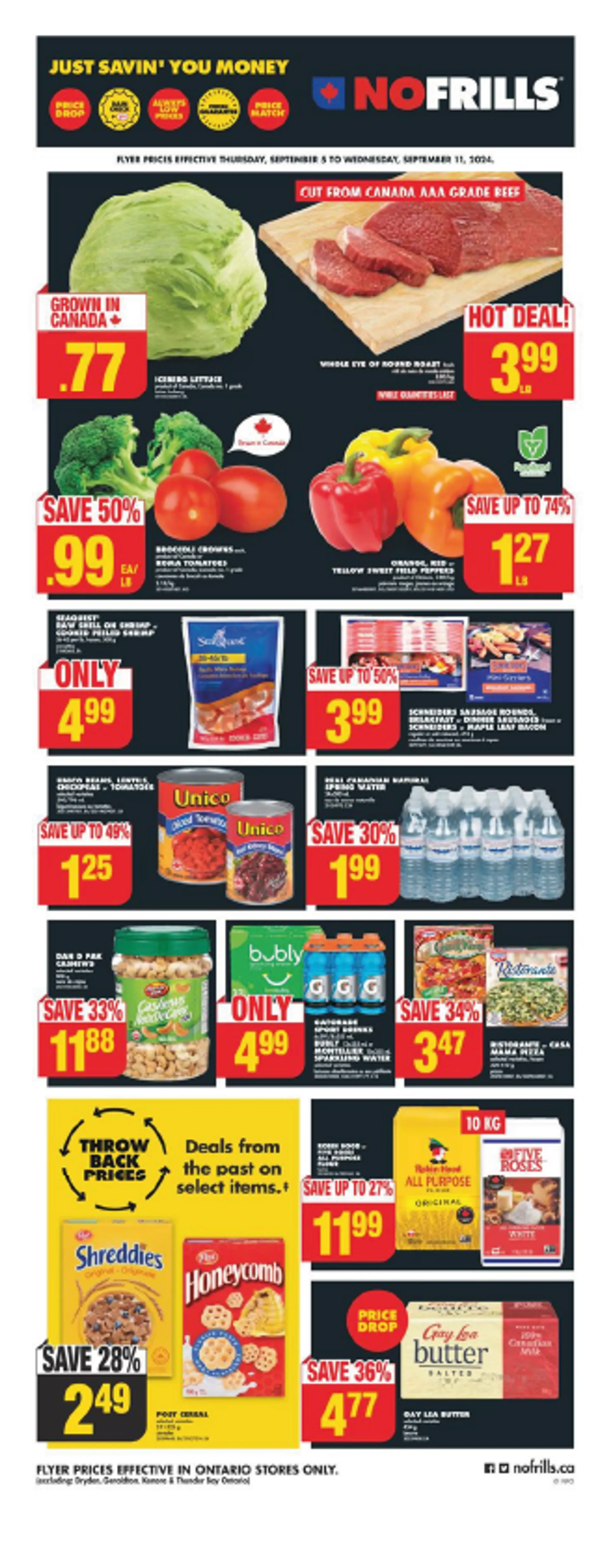 No Frills Weekly Ad from September 11 to September 18 2024 - flyer page 3