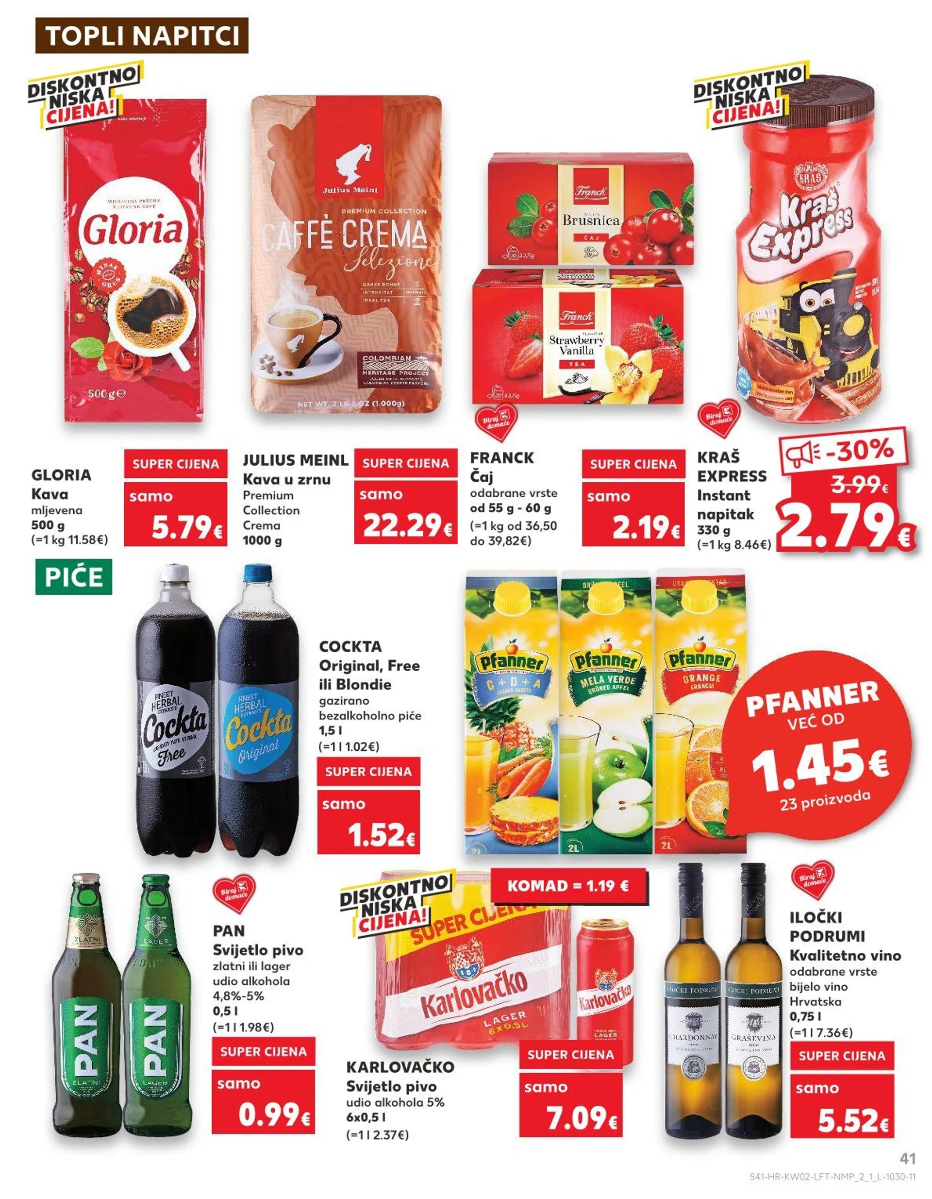 Katalog Kaufland Posebna ponuda trgovine od 8. siječnja do 14. siječnja 2025. - Pregled Stranica 41