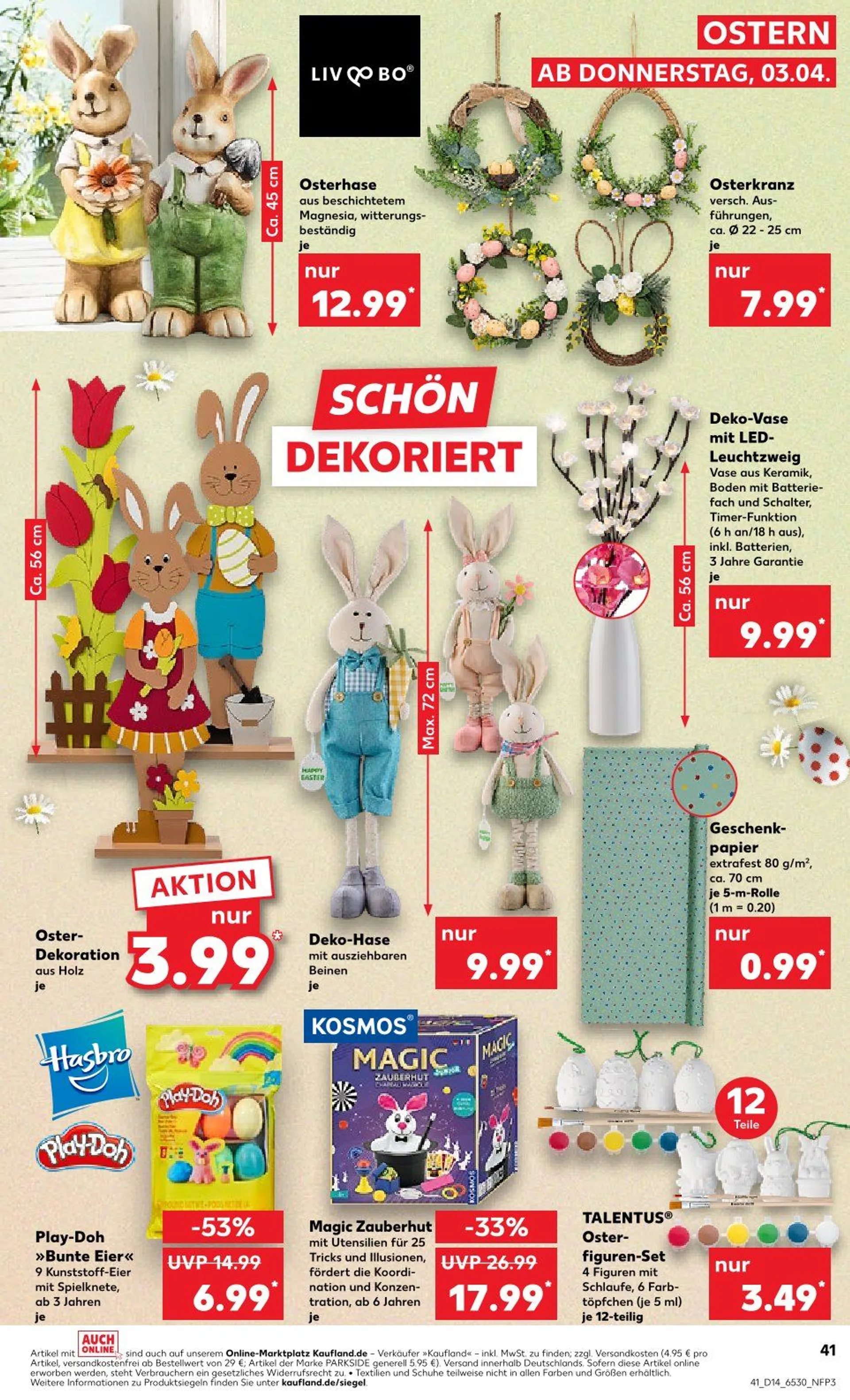 Kaufland Prospekt von 3. April bis 9. April 2025 - Prospekt seite 41