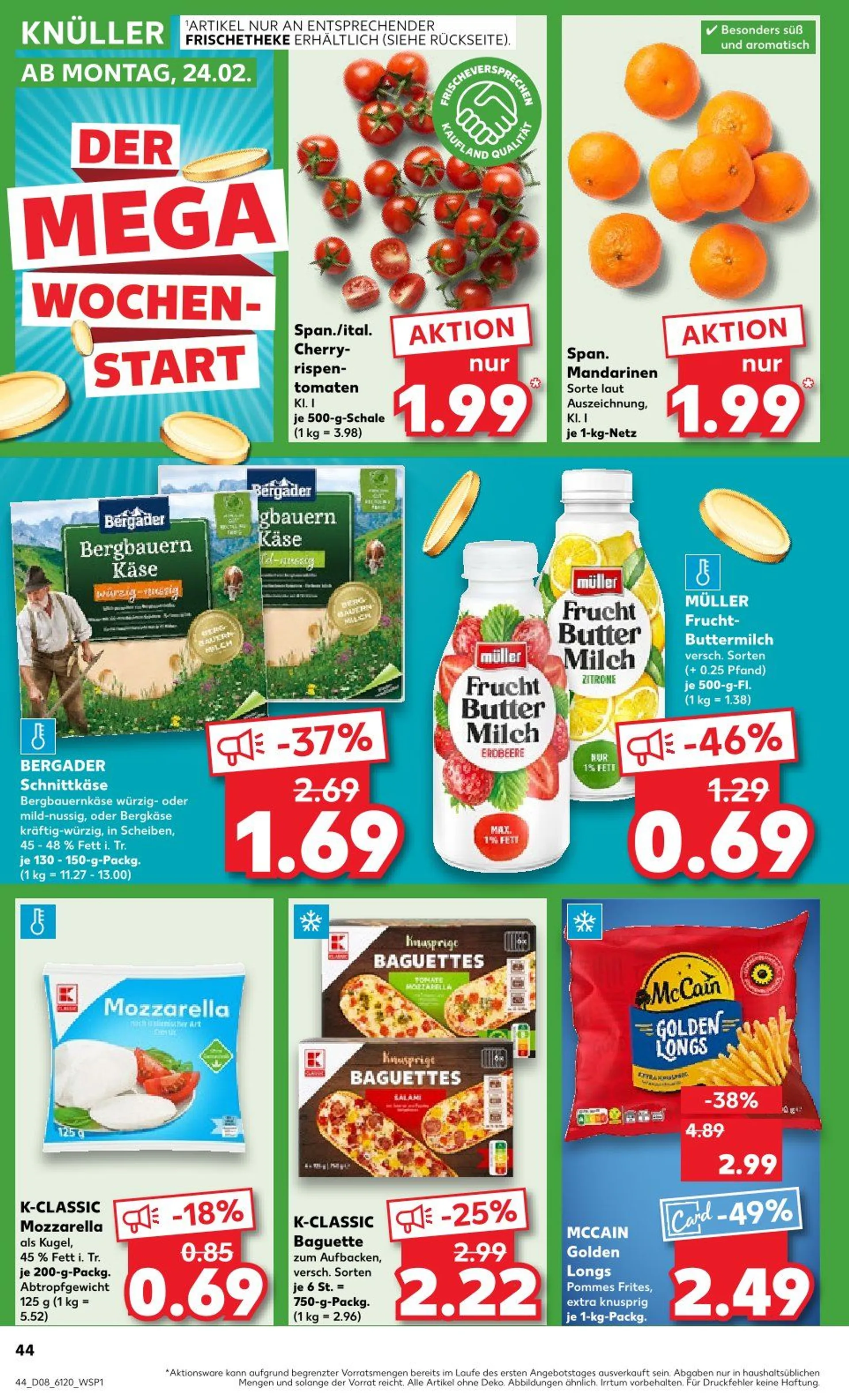 Kaufland Prospekt von 20. Februar bis 26. Februar 2025 - Prospekt seite 44