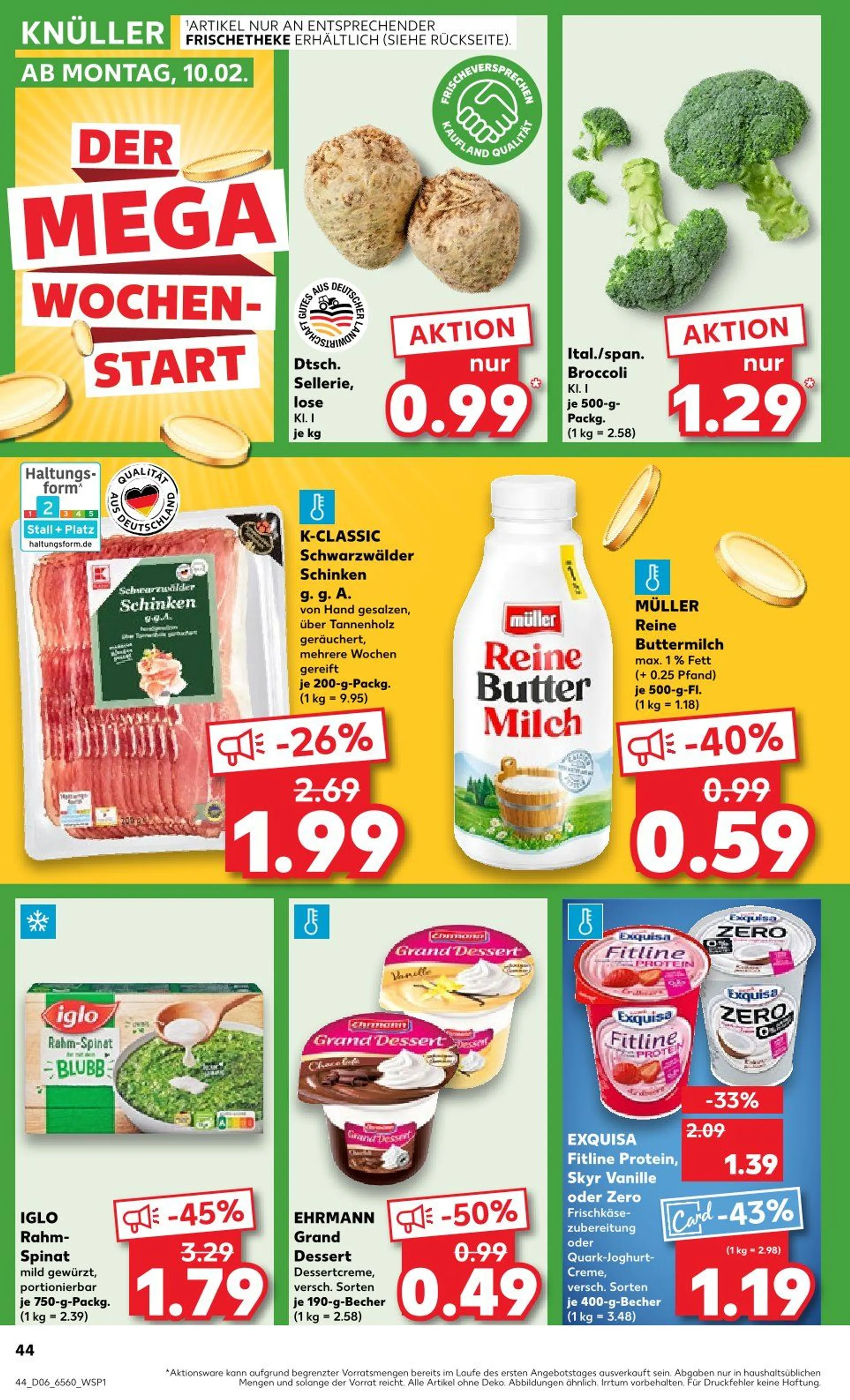 Kaufland Prospekt von 6. Februar bis 12. Februar 2025 - Prospekt seite 44