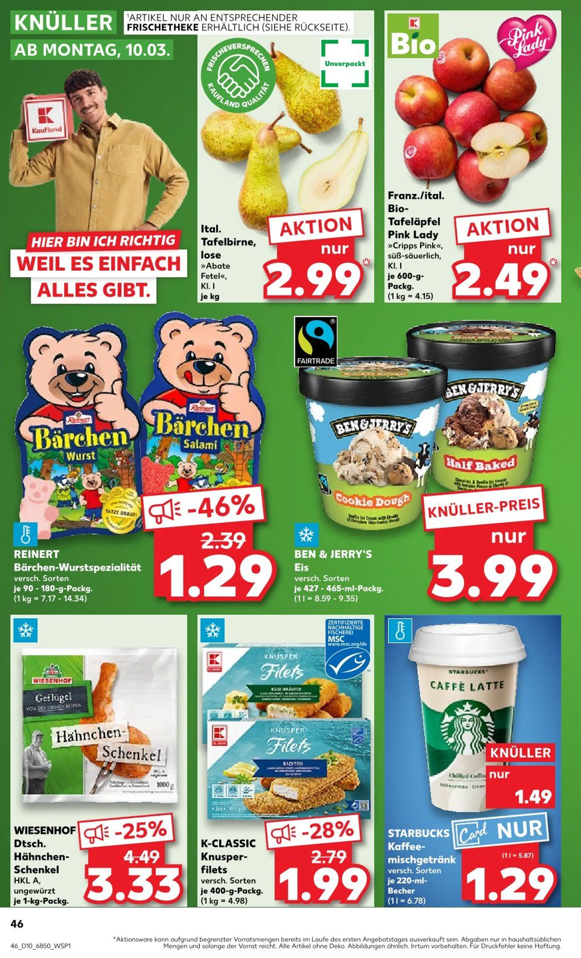 Kaufland Prospekt von 6. März bis 12. März 2025 - Prospekt seite 46