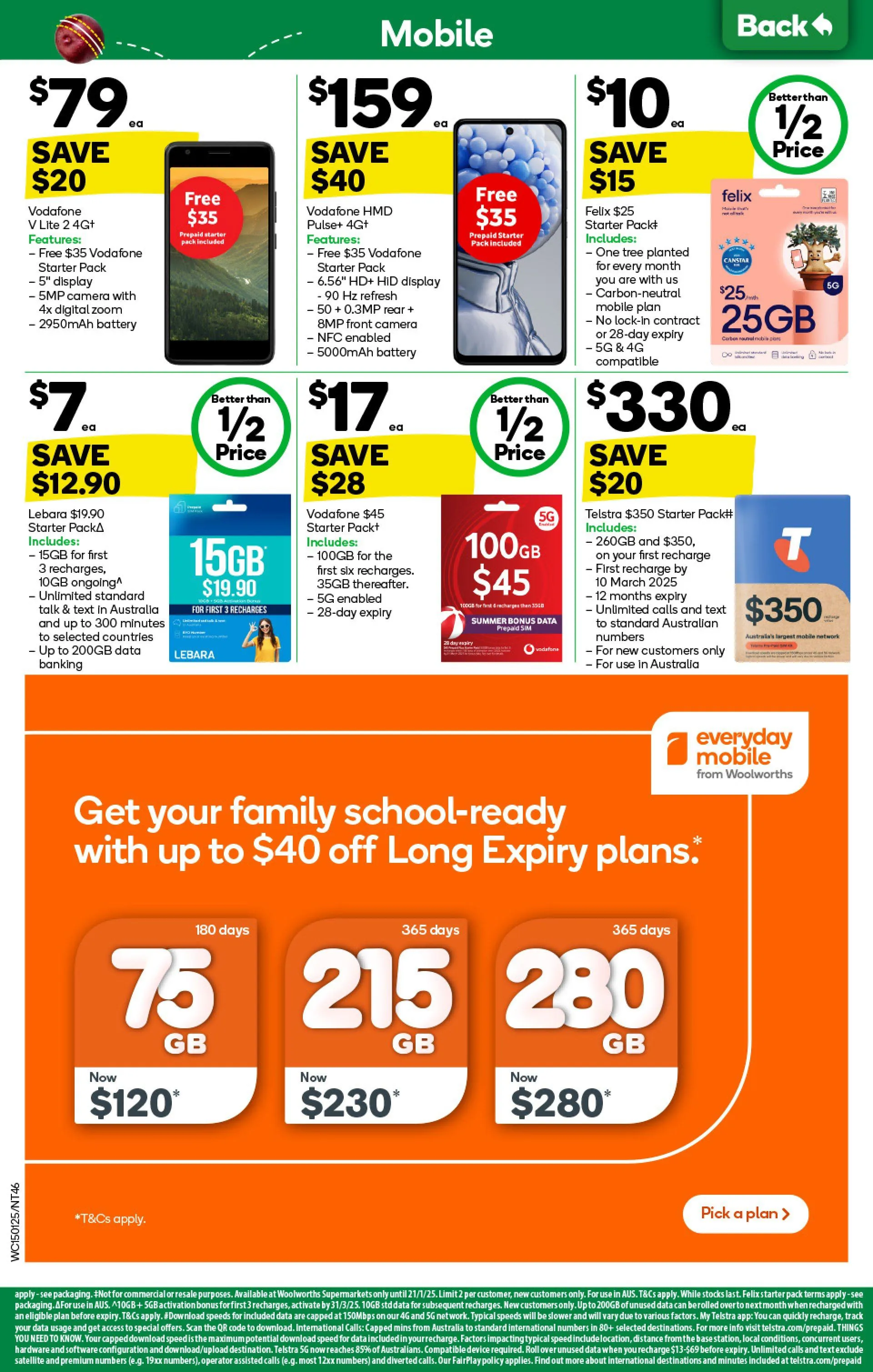 Woolworths ´s Deals - Catalogue valid from 15 January to 21 January 2025 - page 46