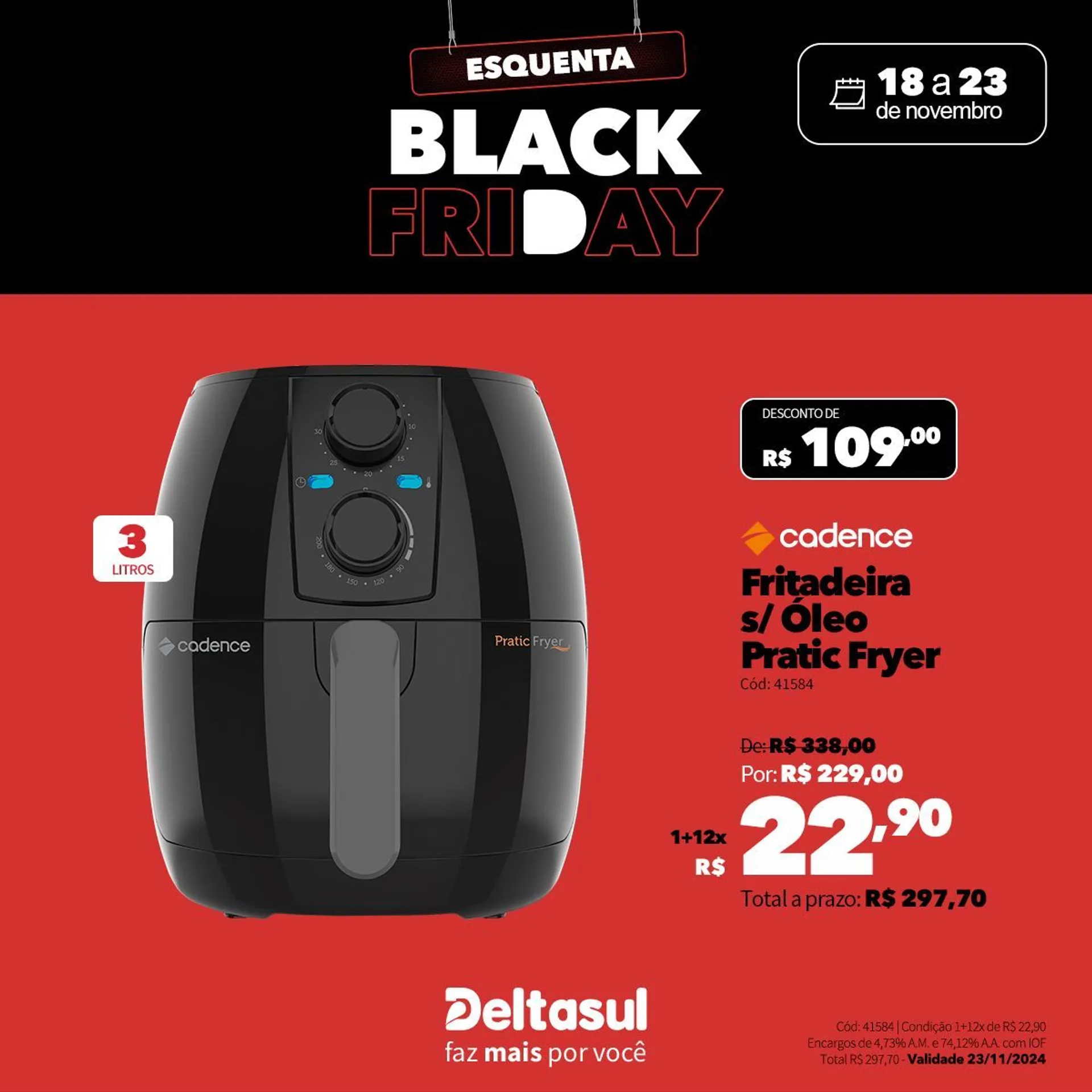 Encarte de DeltaSul Black Friday! 18 de novembro até 23 de novembro 2024 - Pagina 3