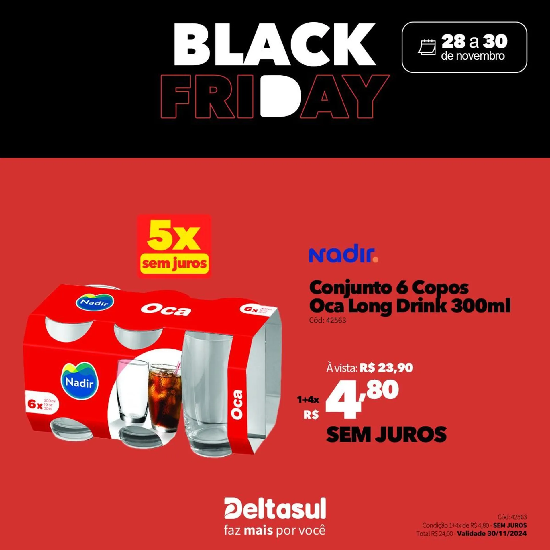 Encarte de Deltasul Black Friday 29 de novembro até 30 de novembro 2024 - Pagina 9