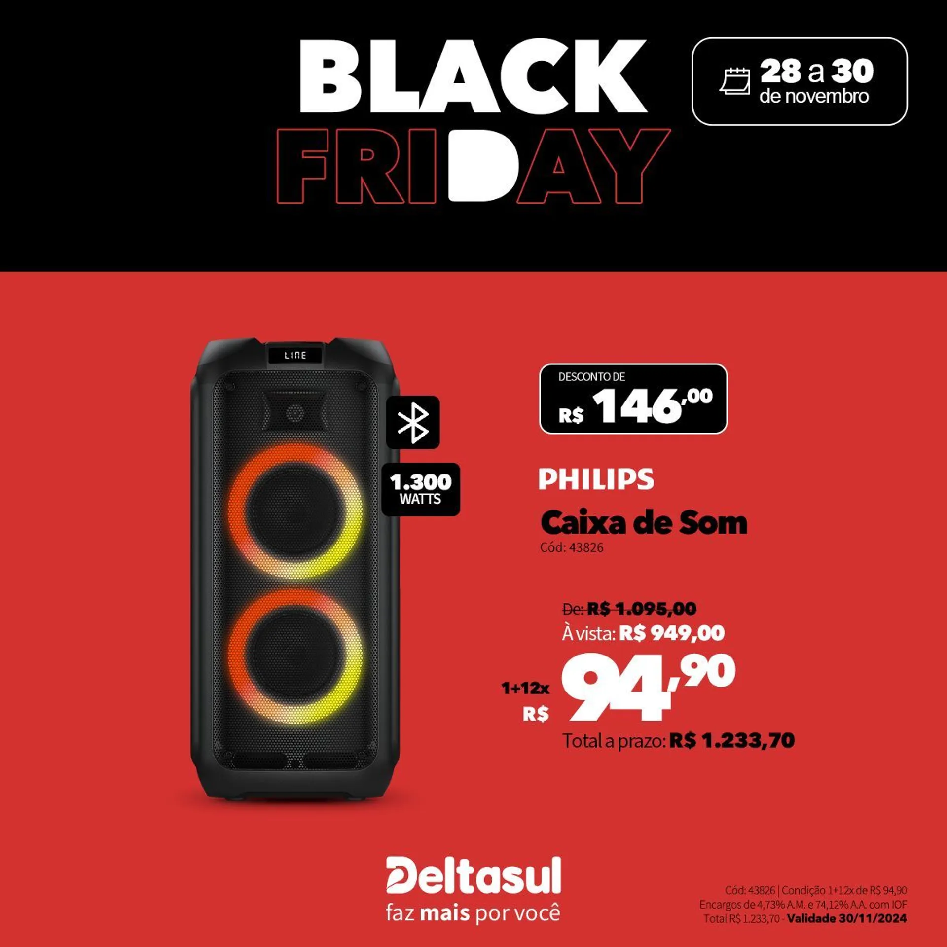 Encarte de Deltasul Black Friday 29 de novembro até 30 de novembro 2024 - Pagina 17