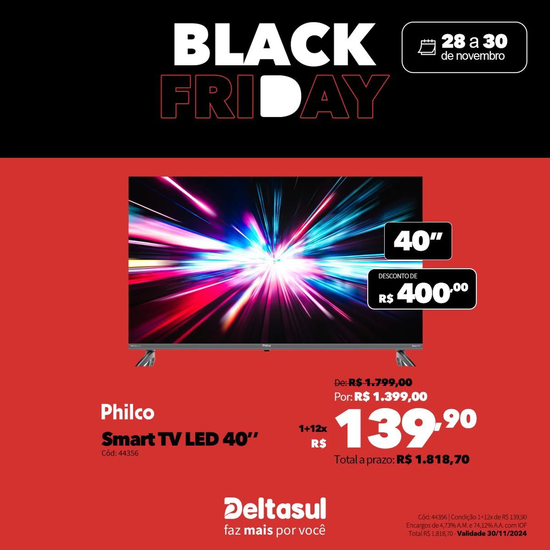 Encarte de Deltasul Black Friday 29 de novembro até 30 de novembro 2024 - Pagina 18