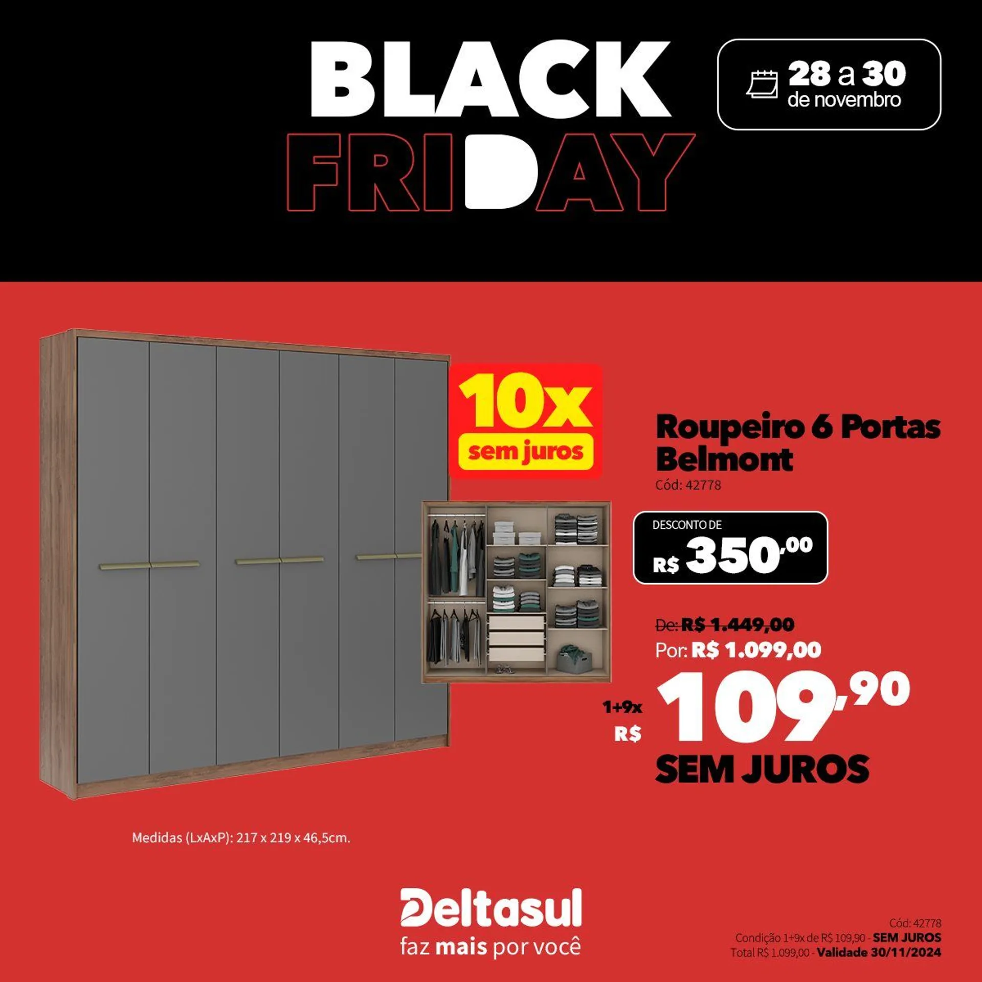 Encarte de Deltasul Black Friday 29 de novembro até 30 de novembro 2024 - Pagina 16