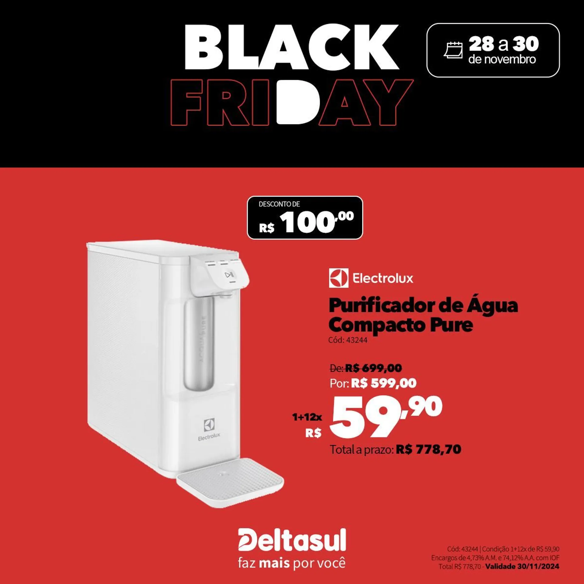 Encarte de Deltasul Black Friday 29 de novembro até 30 de novembro 2024 - Pagina 6