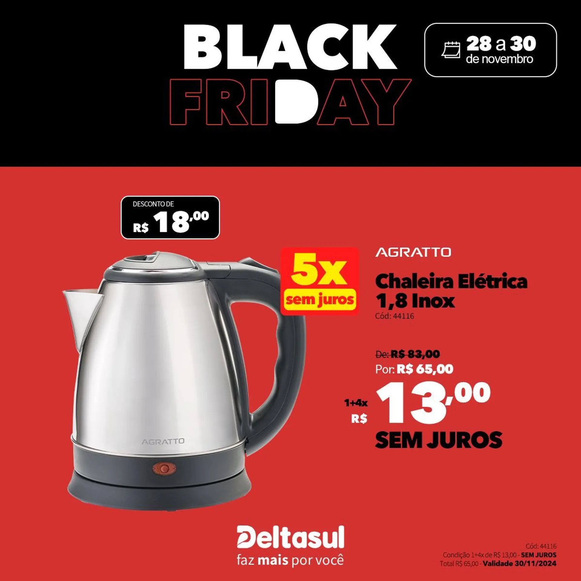 Encarte de Deltasul Black Friday 29 de novembro até 30 de novembro 2024 - Pagina 11