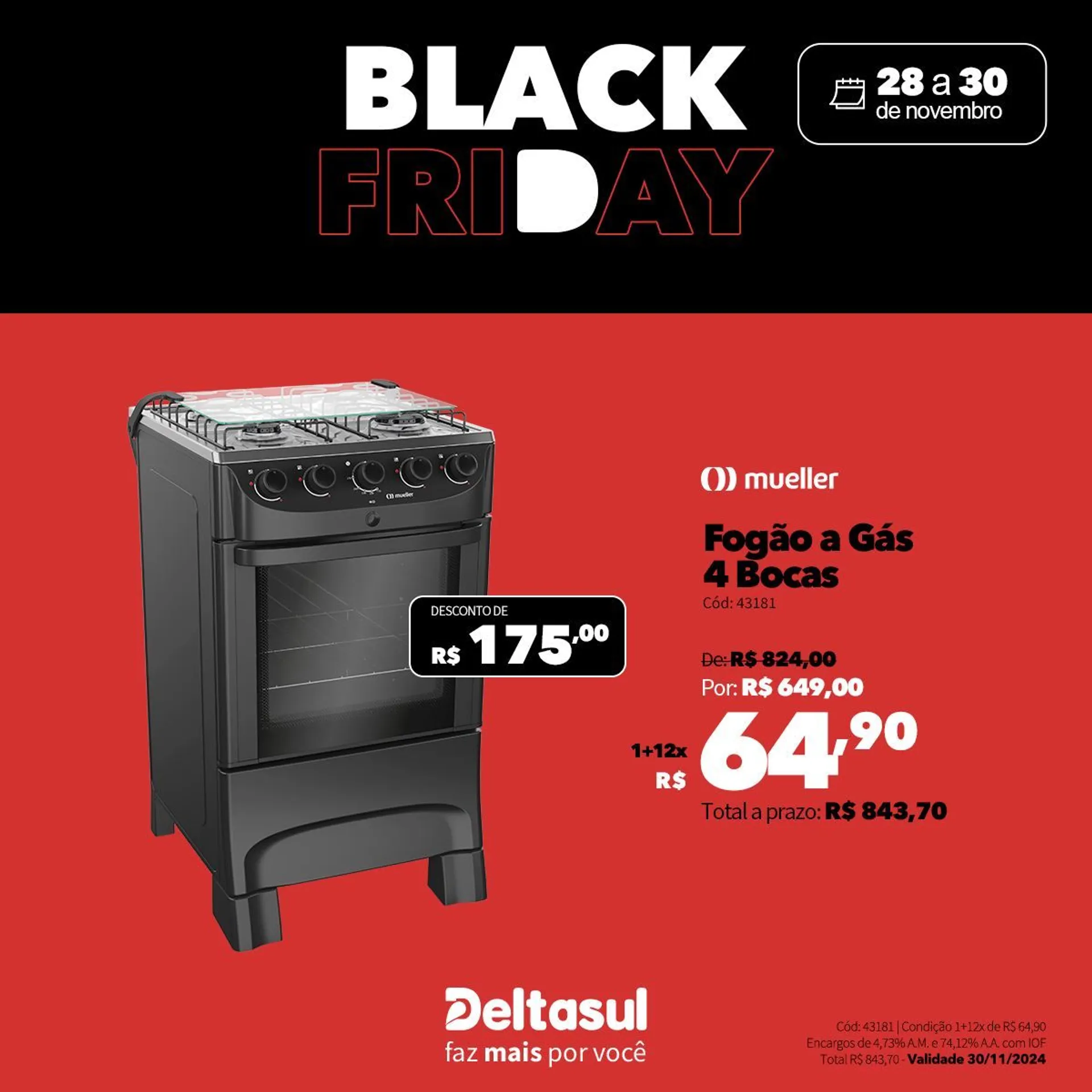 Encarte de Deltasul Black Friday 29 de novembro até 30 de novembro 2024 - Pagina 15