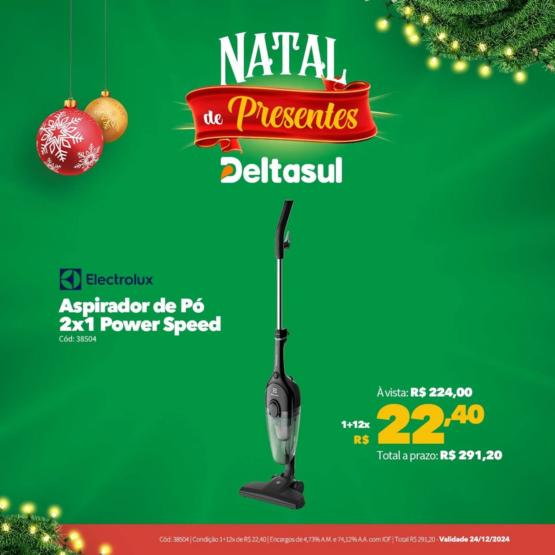 Encarte de Deltasul Natal de presentes 2 de dezembro até 24 de dezembro 2024 - Pagina 