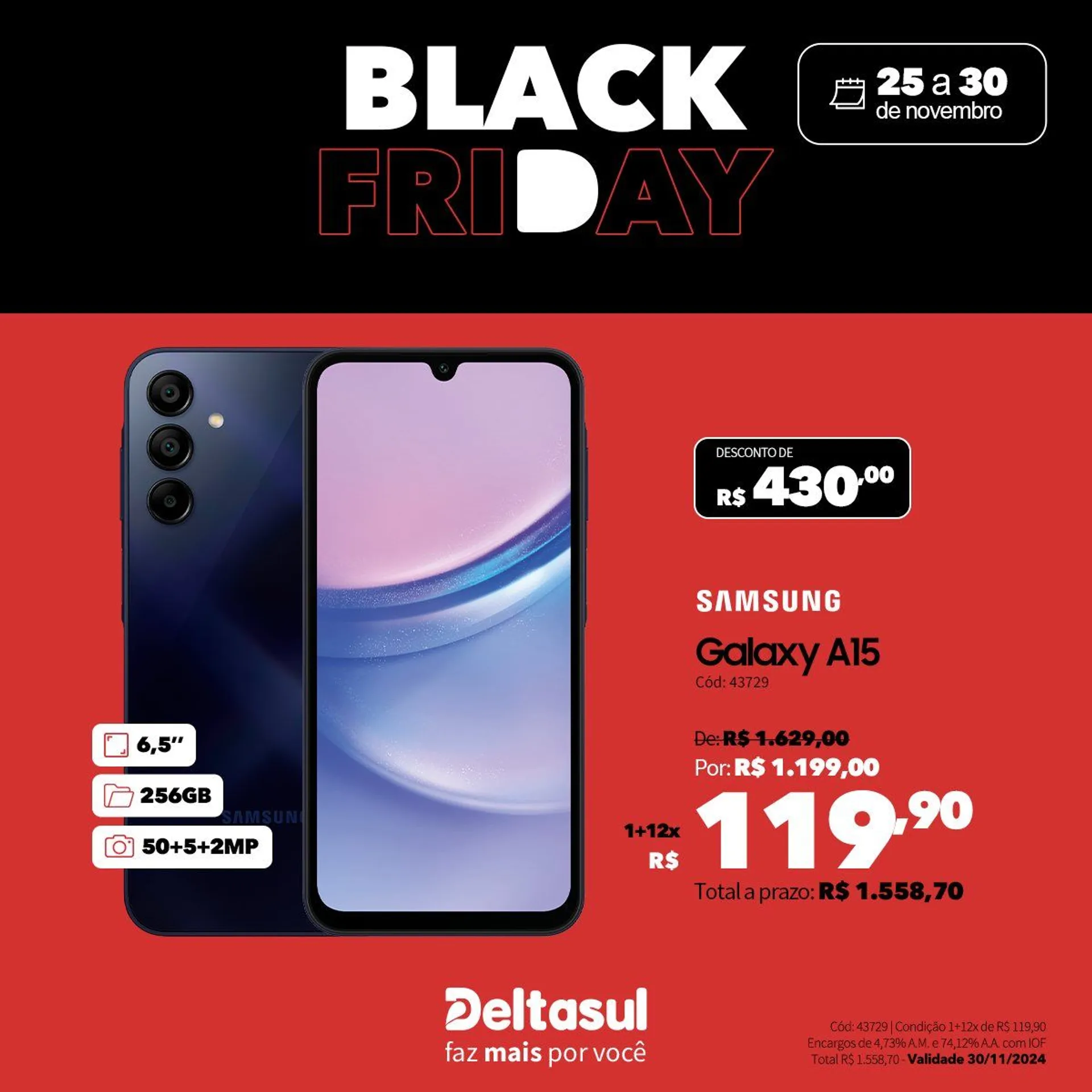 Encarte de Deltasul Black Friday 29 de novembro até 30 de novembro 2024 - Pagina 22