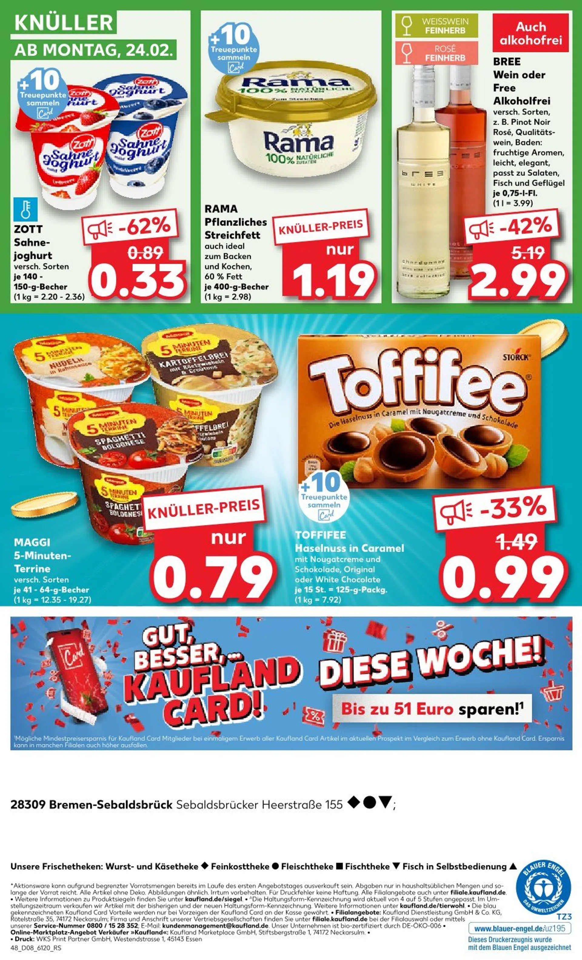 Kaufland Prospekt von 20. Februar bis 26. Februar 2025 - Prospekt seite 48