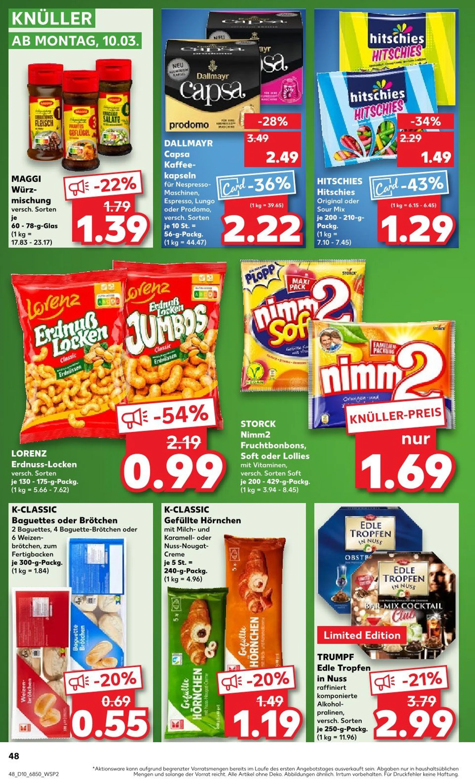 Kaufland Prospekt von 6. März bis 12. März 2025 - Prospekt seite 48