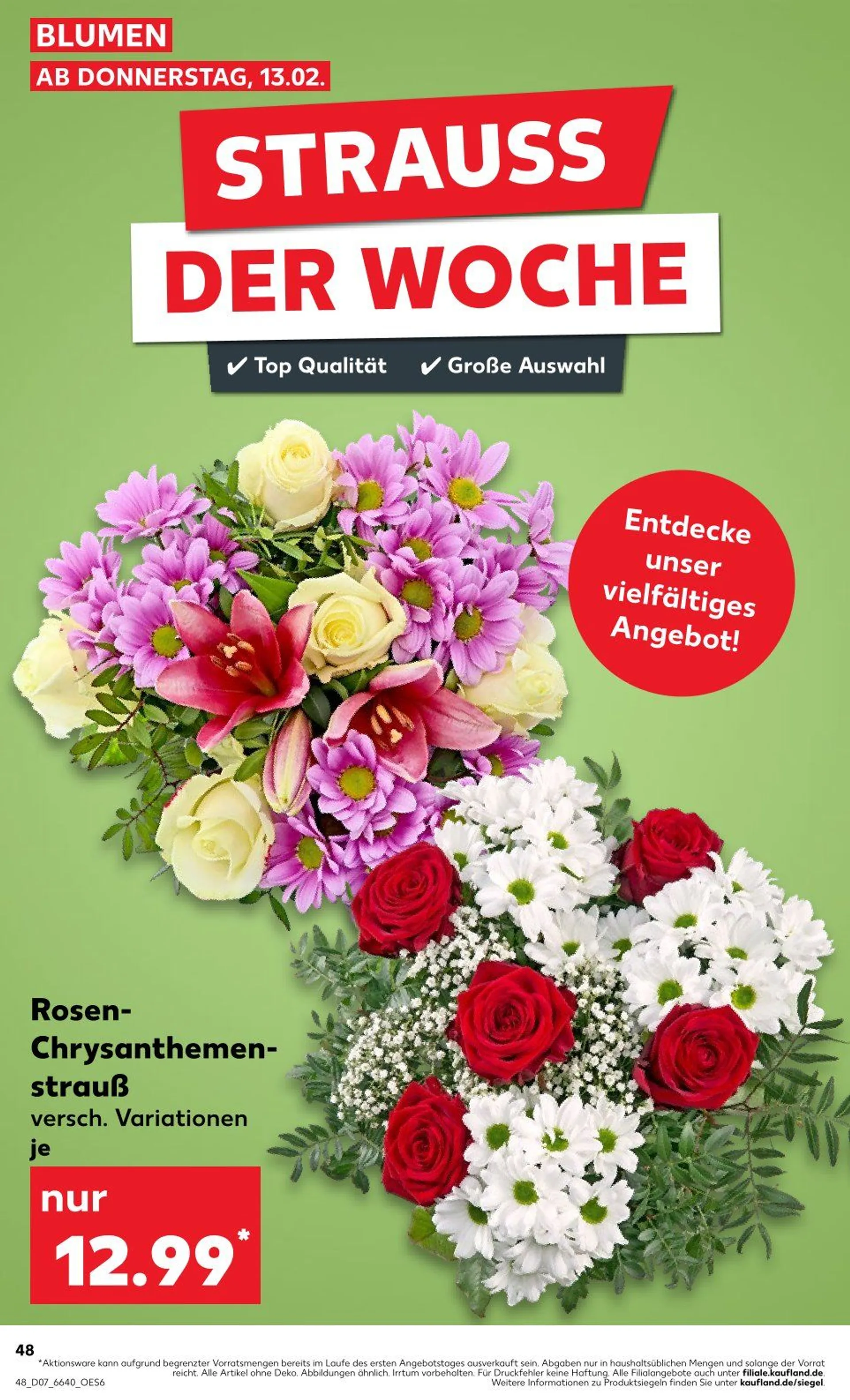 Kaufland Prospekt von 13. Februar bis 19. Februar 2025 - Prospekt seite 48