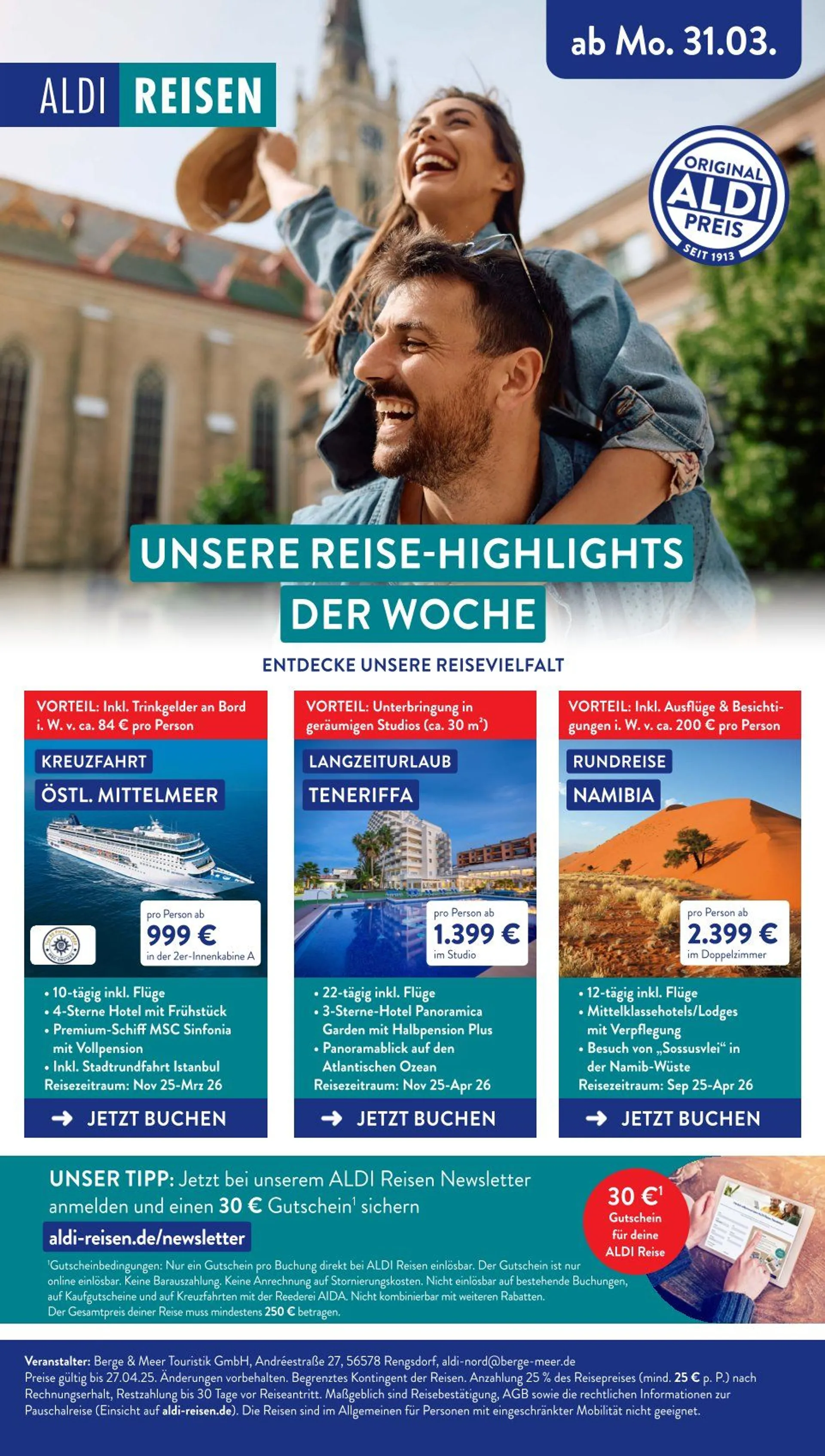 ALDI Aktuell Angebote von 14. April bis 19. April 2025 - Prospekt seite 47
