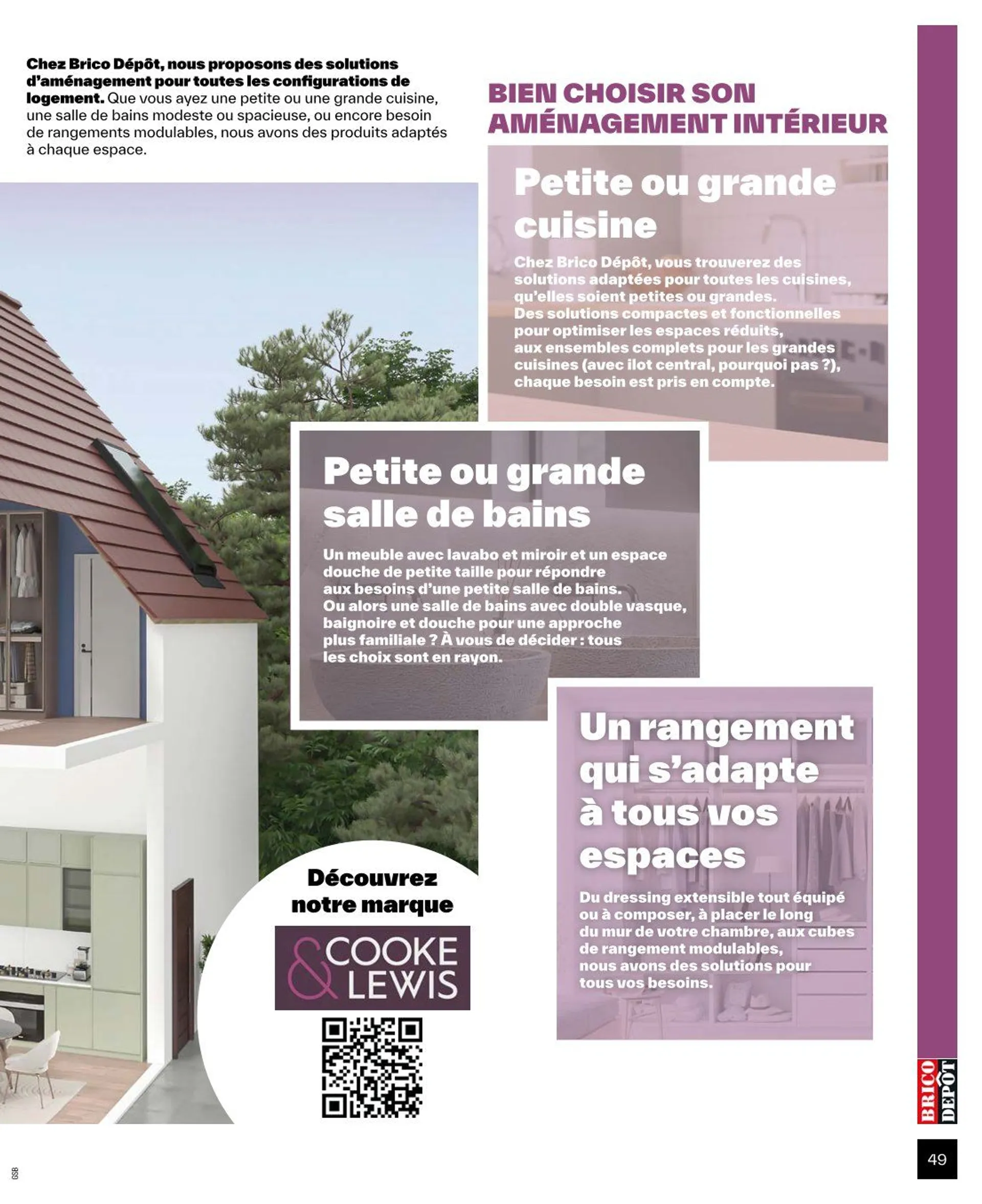 Brico Dépôt Brochures Offres du 4 octobre au 5 décembre 2024 - Catalogue page 49