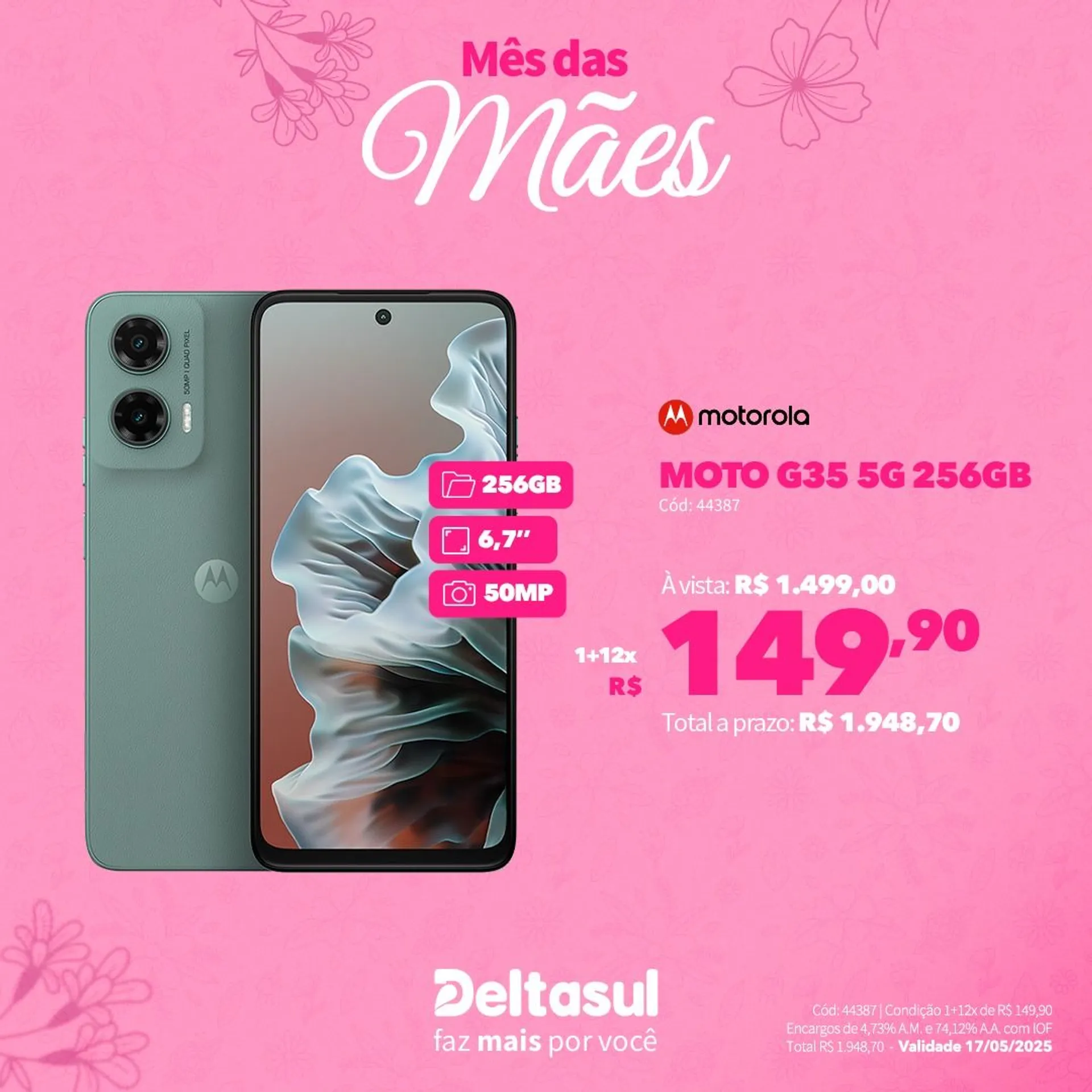 Encarte de Deltasul Mês das Mães! 5 de maio até 17 de maio 2025 - Pagina 25