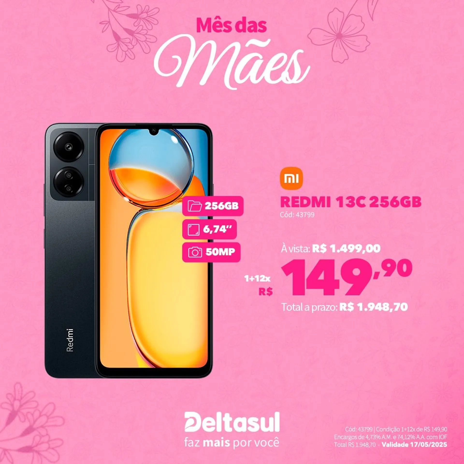Encarte de Deltasul Mês das Mães! 5 de maio até 17 de maio 2025 - Pagina 19
