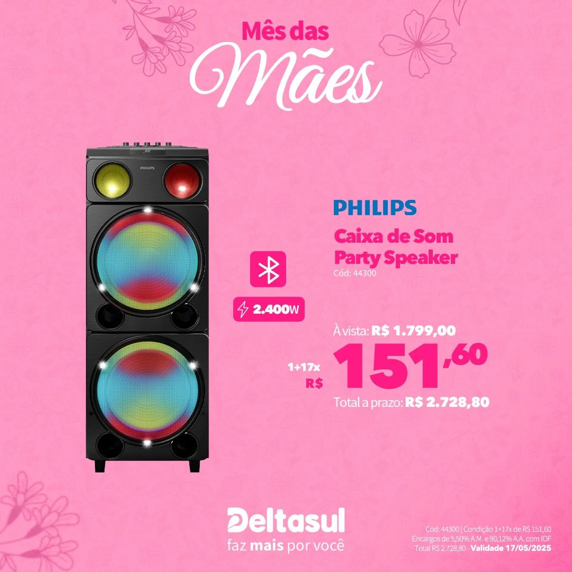 Encarte de Deltasul Mês das Mães! 5 de maio até 17 de maio 2025 - Pagina 20