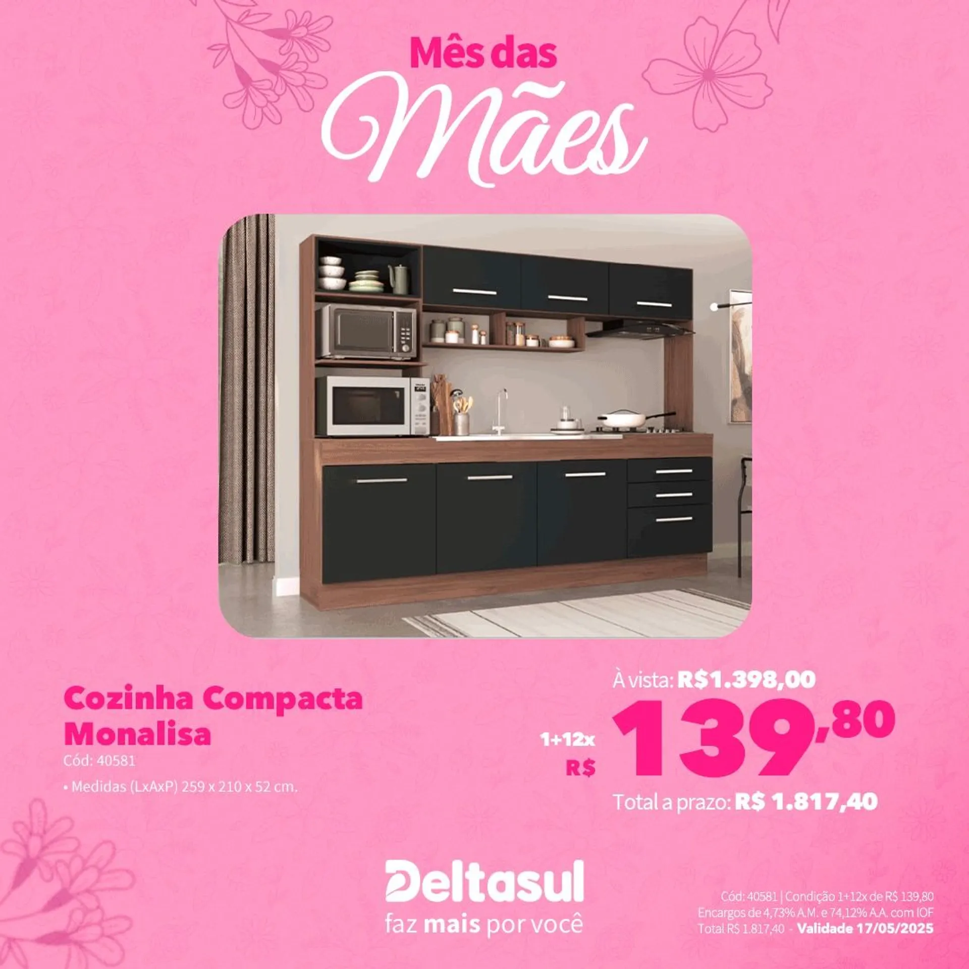 Encarte de Deltasul Mês das Mães! 5 de maio até 17 de maio 2025 - Pagina 50