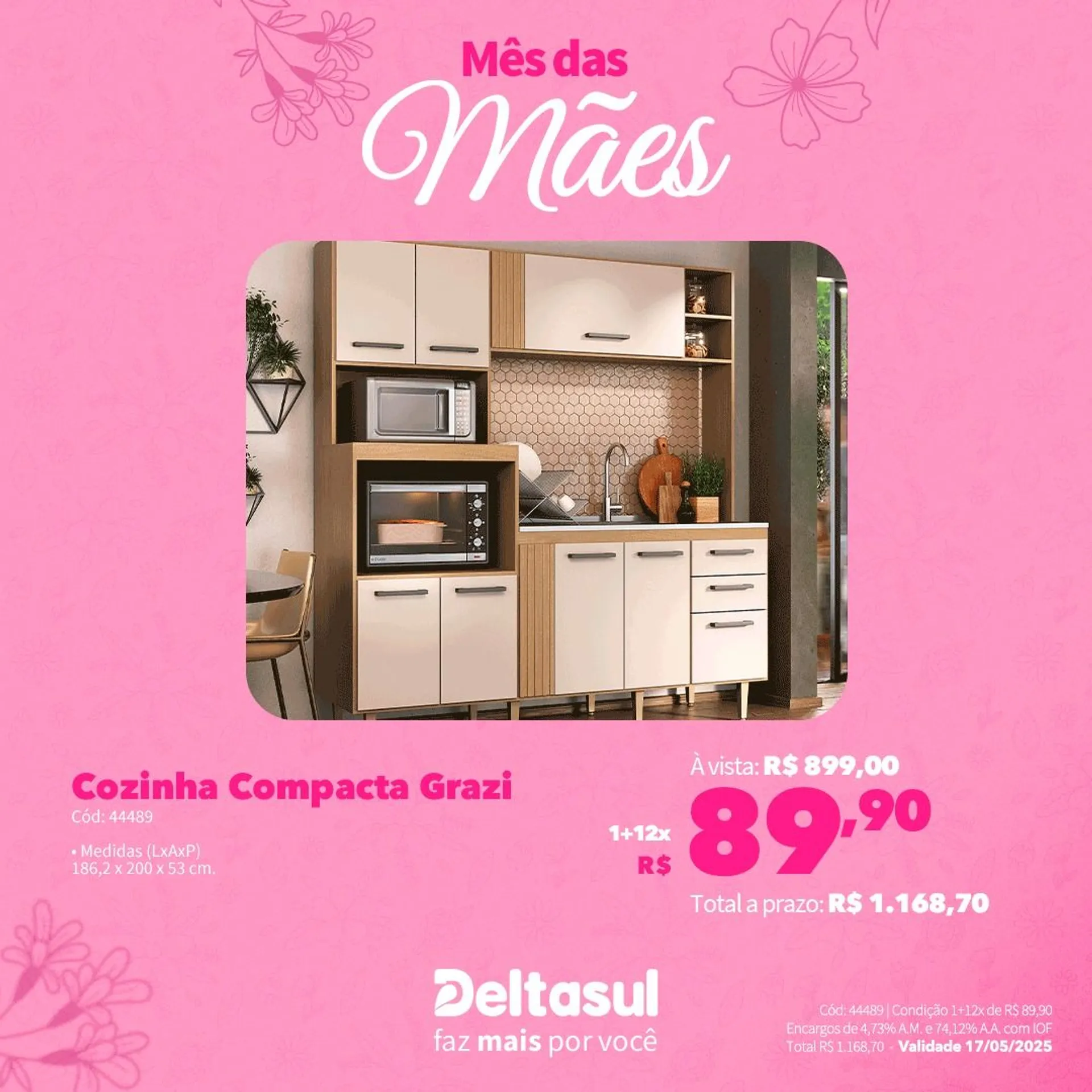 Encarte de Deltasul Mês das Mães! 5 de maio até 17 de maio 2025 - Pagina 49