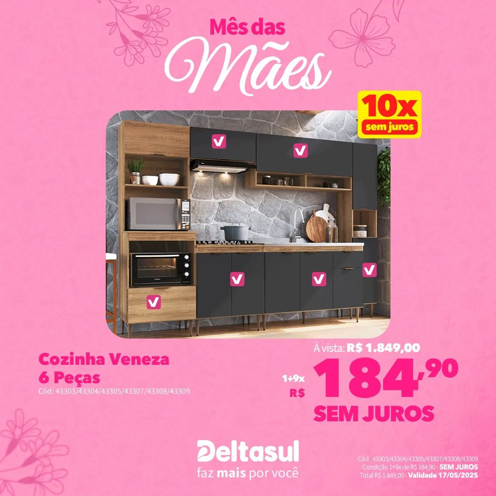 Encarte de Deltasul Mês das Mães! 5 de maio até 17 de maio 2025 - Pagina 36