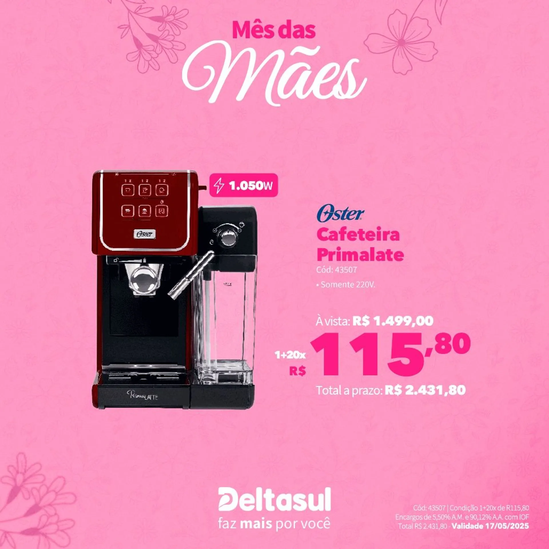Encarte de Deltasul Mês das Mães! 5 de maio até 17 de maio 2025 - Pagina 41