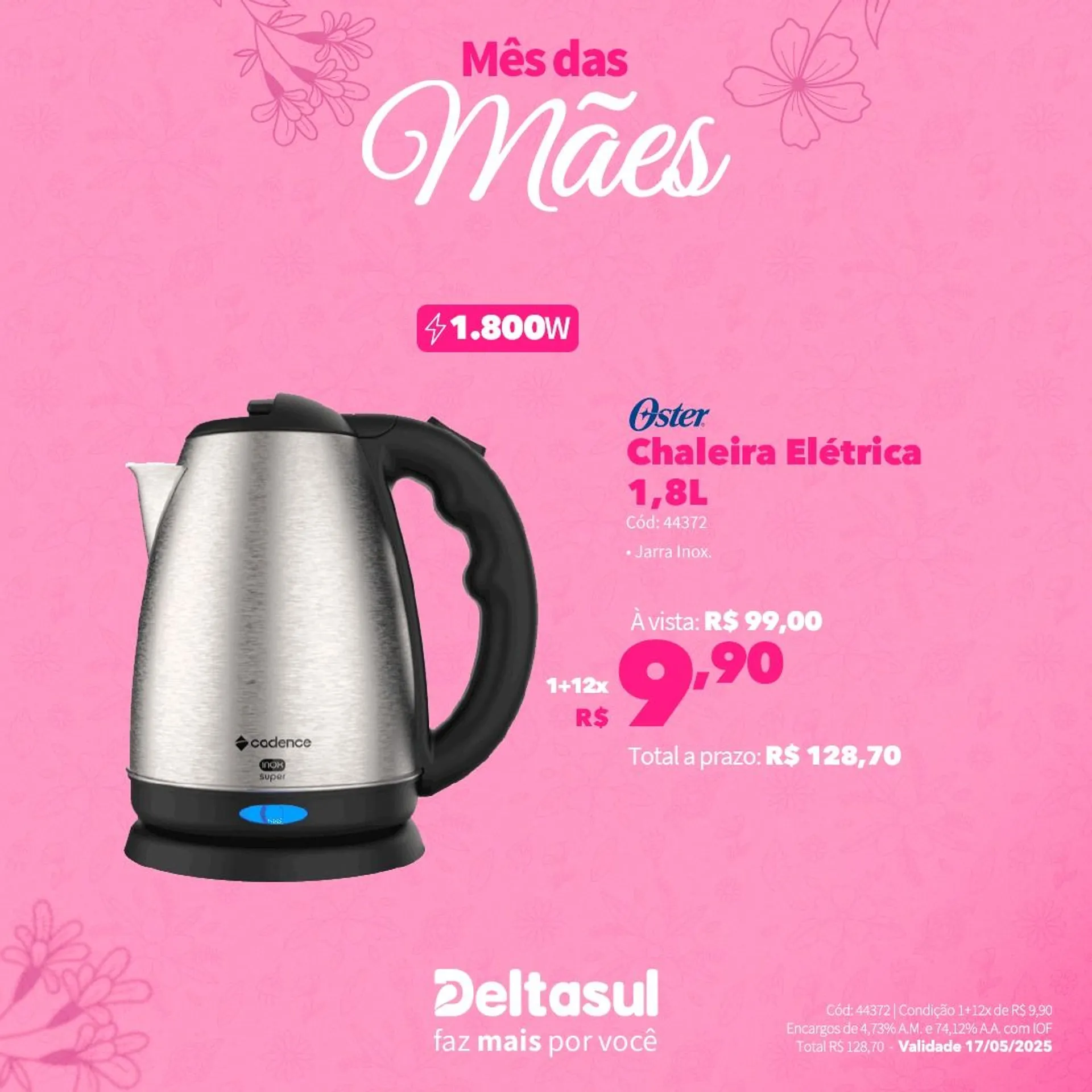 Encarte de Deltasul Mês das Mães! 5 de maio até 17 de maio 2025 - Pagina 52