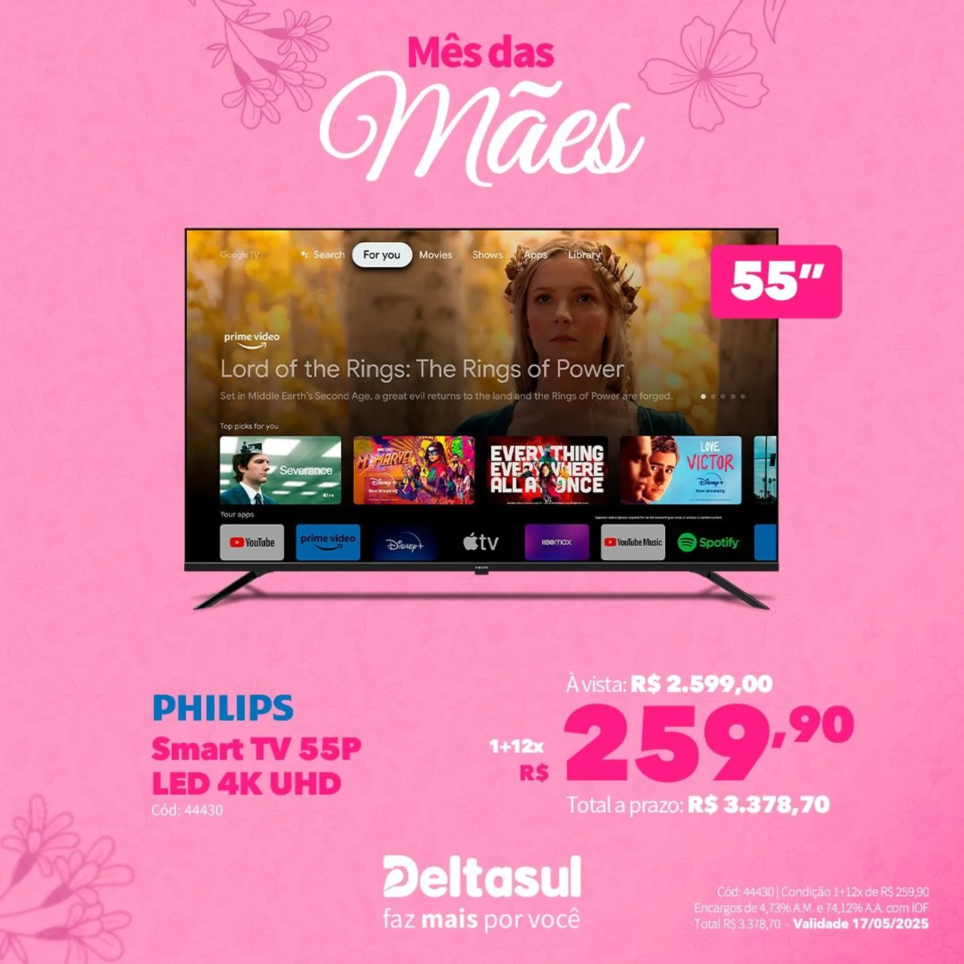 Encarte de Deltasul Mês das Mães! 5 de maio até 17 de maio 2025 - Pagina 38