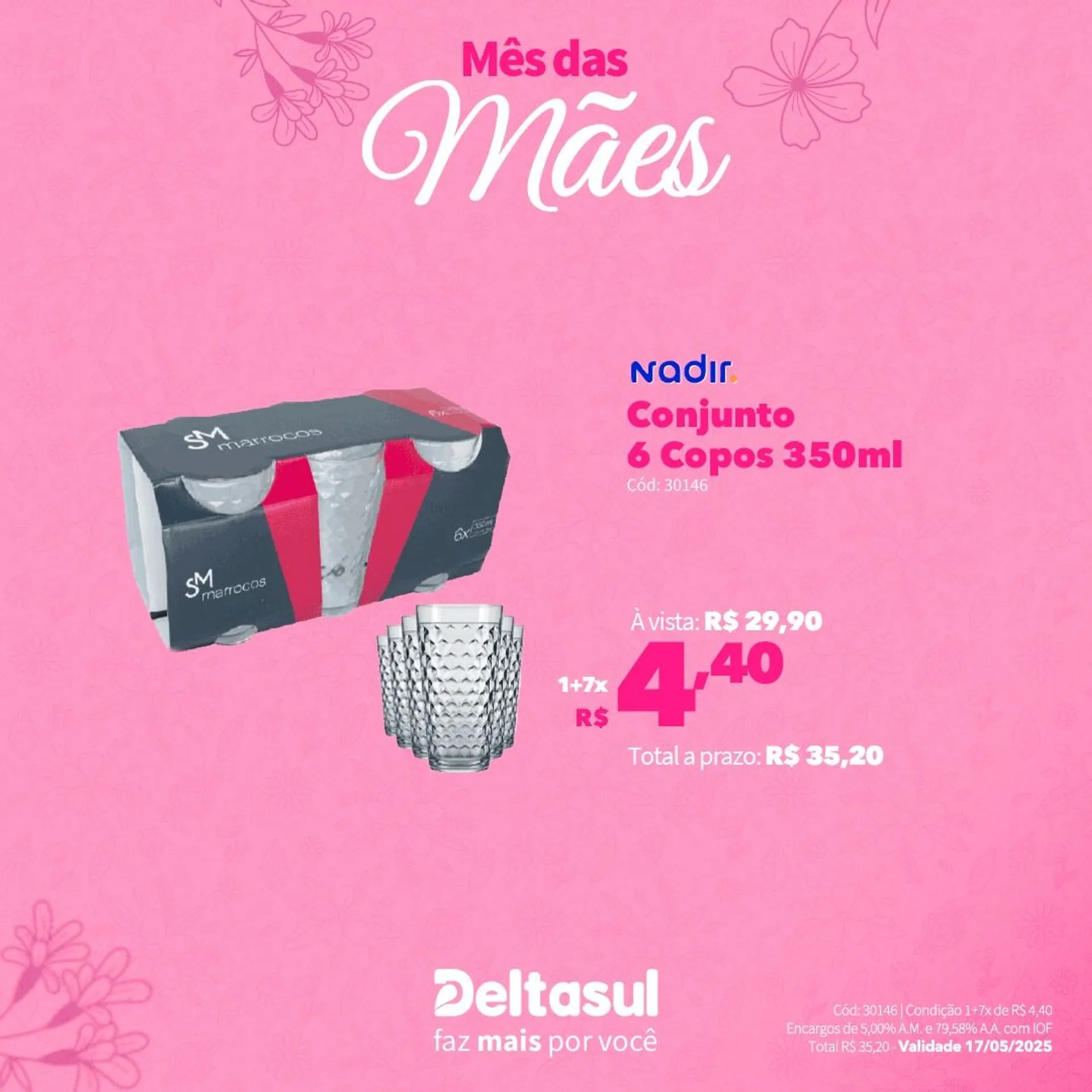 Encarte de Deltasul Mês das Mães! 5 de maio até 17 de maio 2025 - Pagina 33