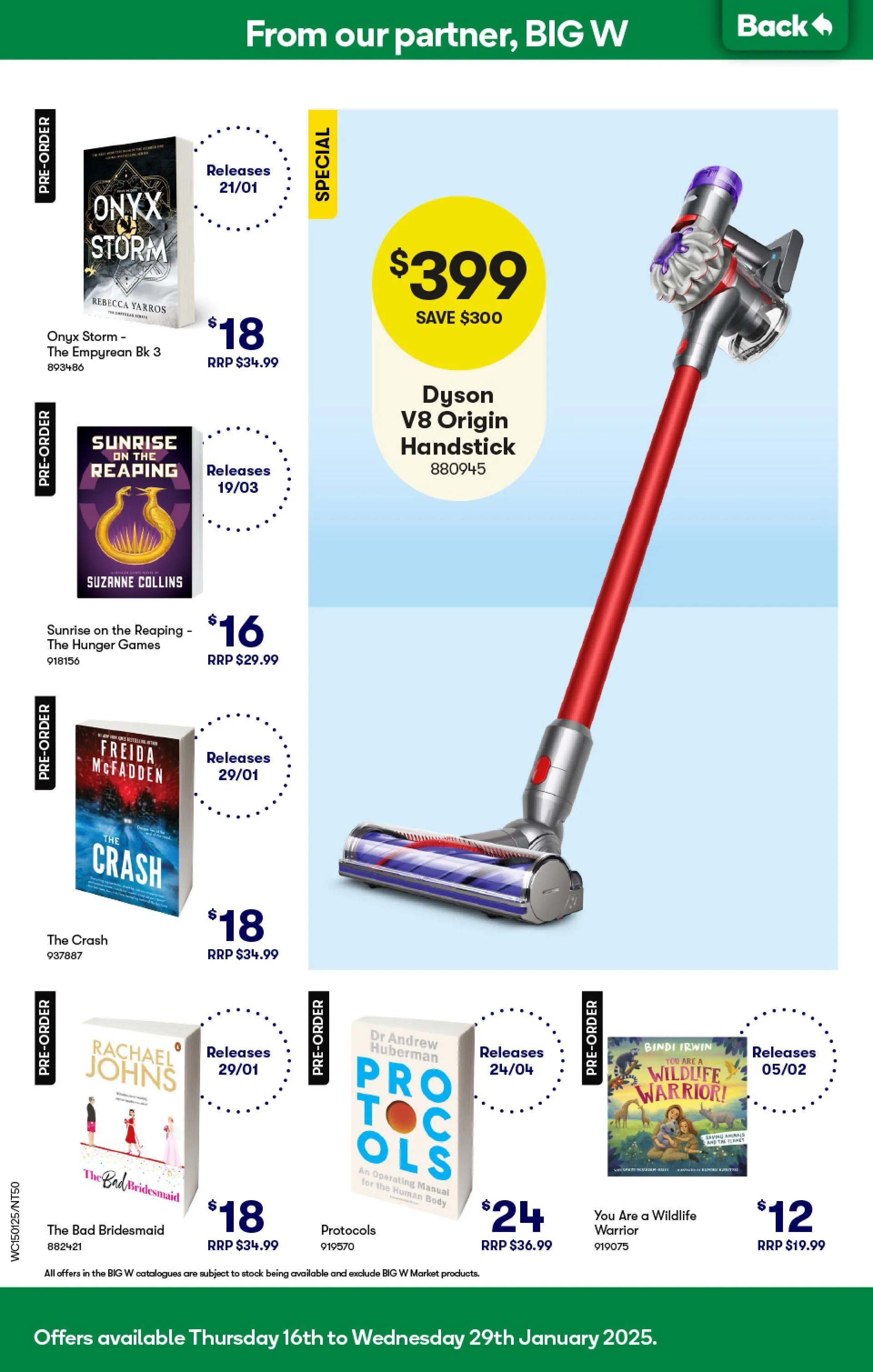 Woolworths ´s Deals - Catalogue valid from 15 January to 21 January 2025 - page 50