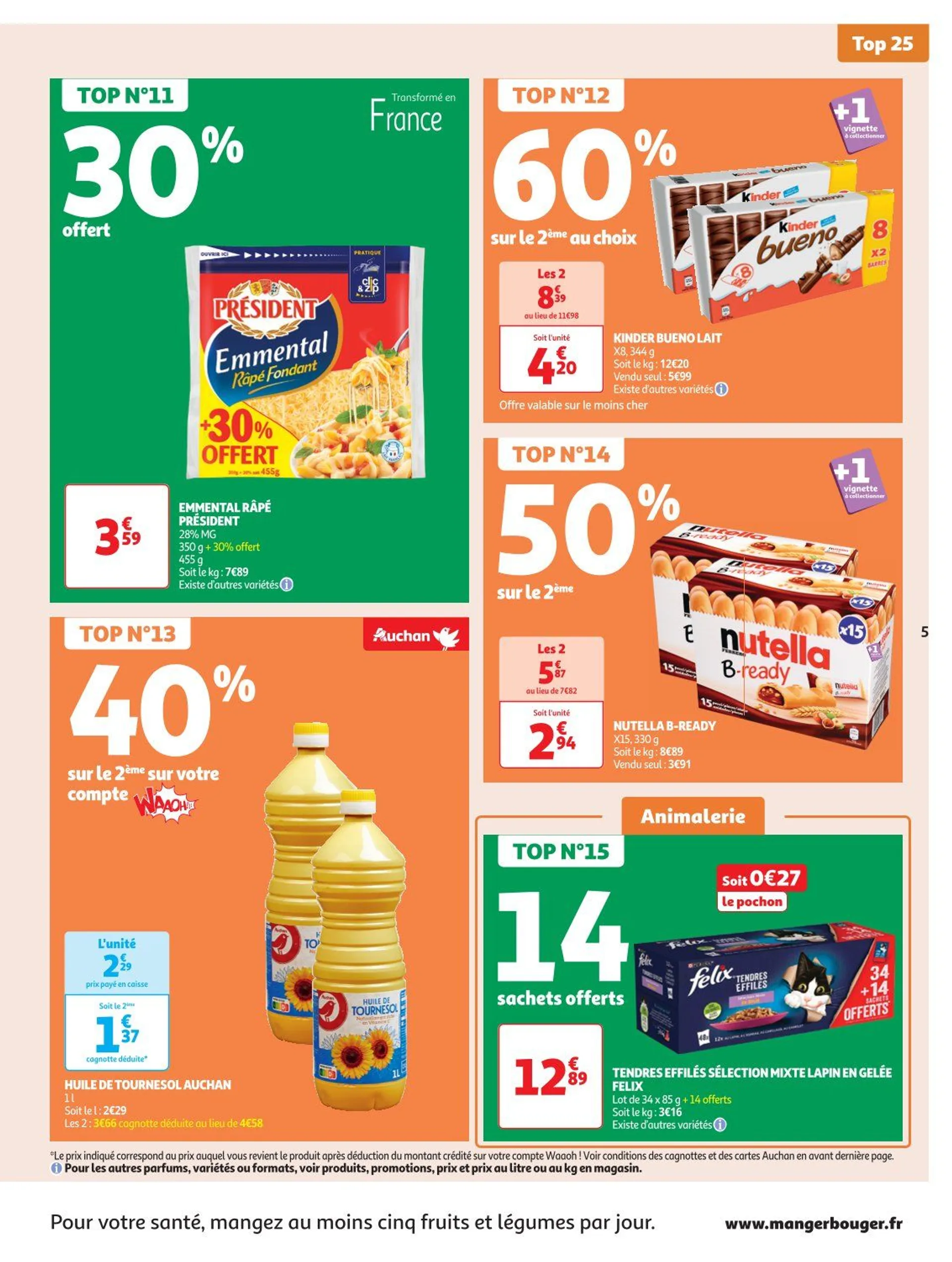 Auchan Offres de brochures du 24 septembre au 6 octobre 2024 - Catalogue page 5