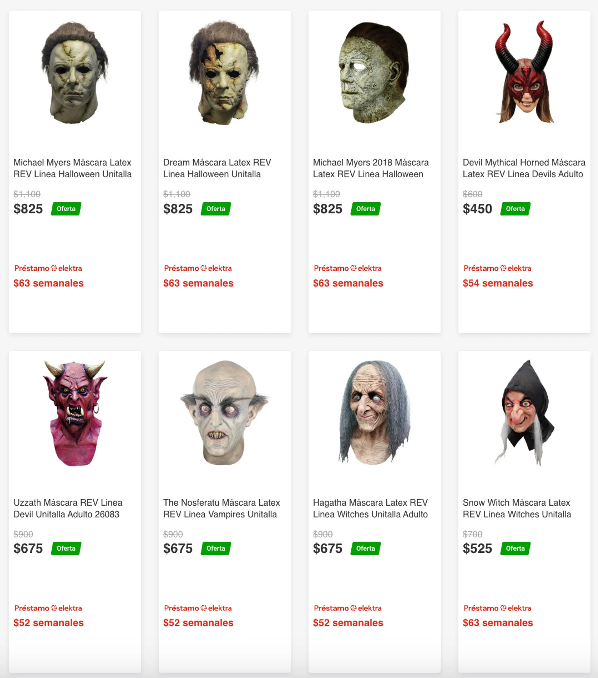 Catálogo de Elektra ofertas de Halloween: Disfraces y máscaras 5 de octubre al 22 de octubre 2024 - Pagina 5