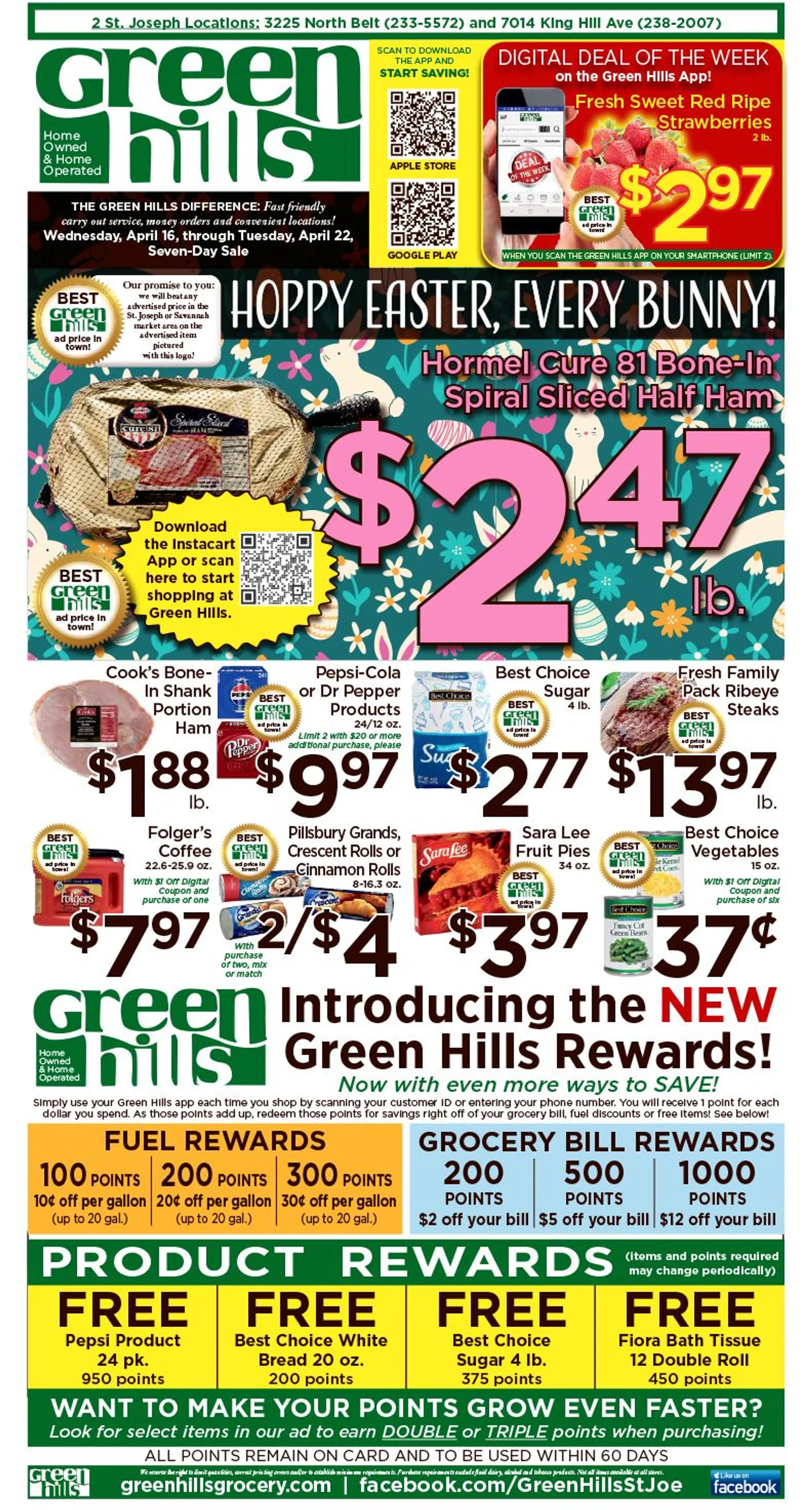 Weekly ad Green Hills Grocery Deals from April 17 to April 22 2025 - Page 