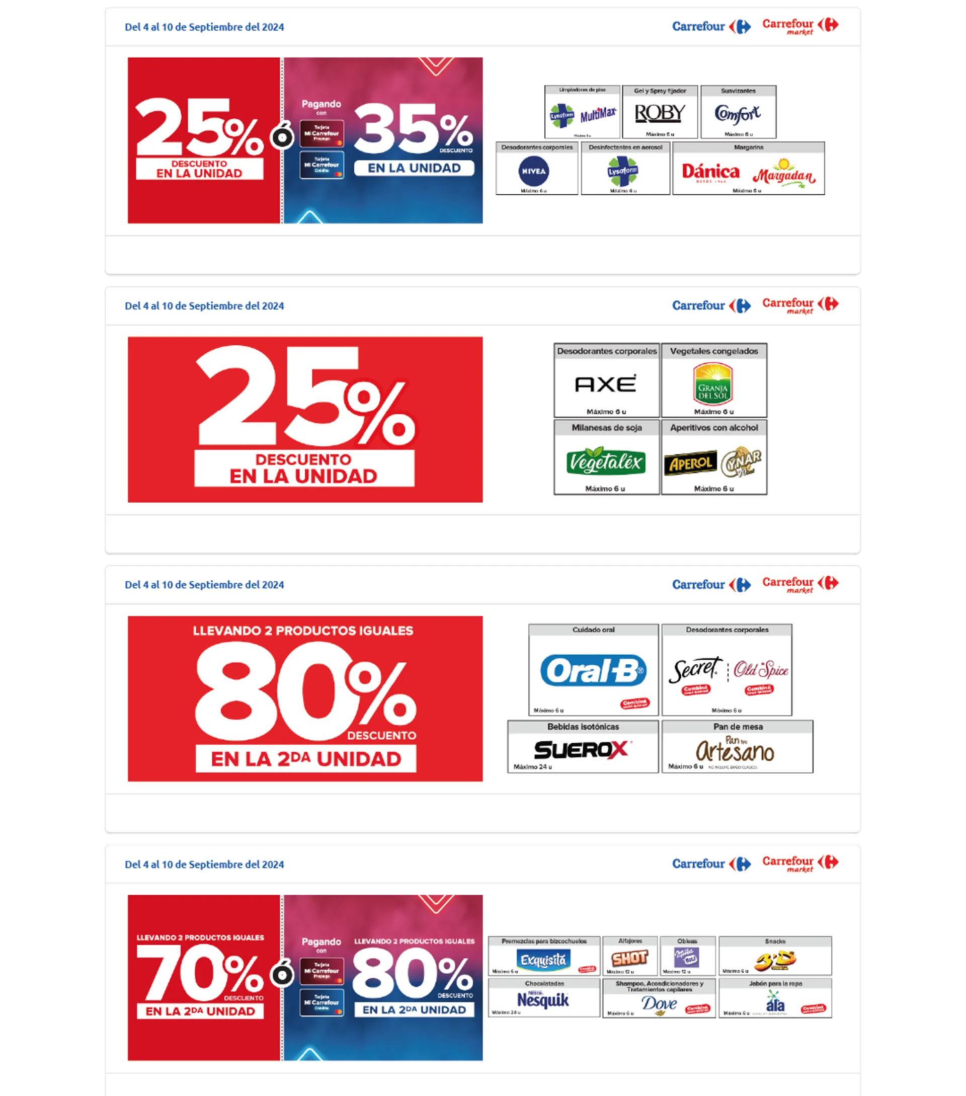 Ofertas de Carrefour Liquidación semanal 4 de septiembre al 10 de septiembre 2024 - Página 4 del catálogo