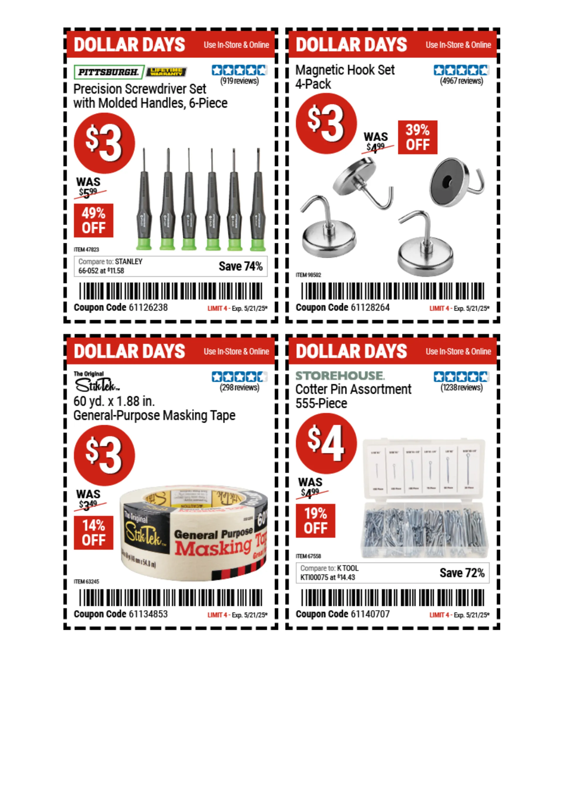 Weekly ad Coupons and Instant Savings  from May 8 to May 22 2025 - Page 4