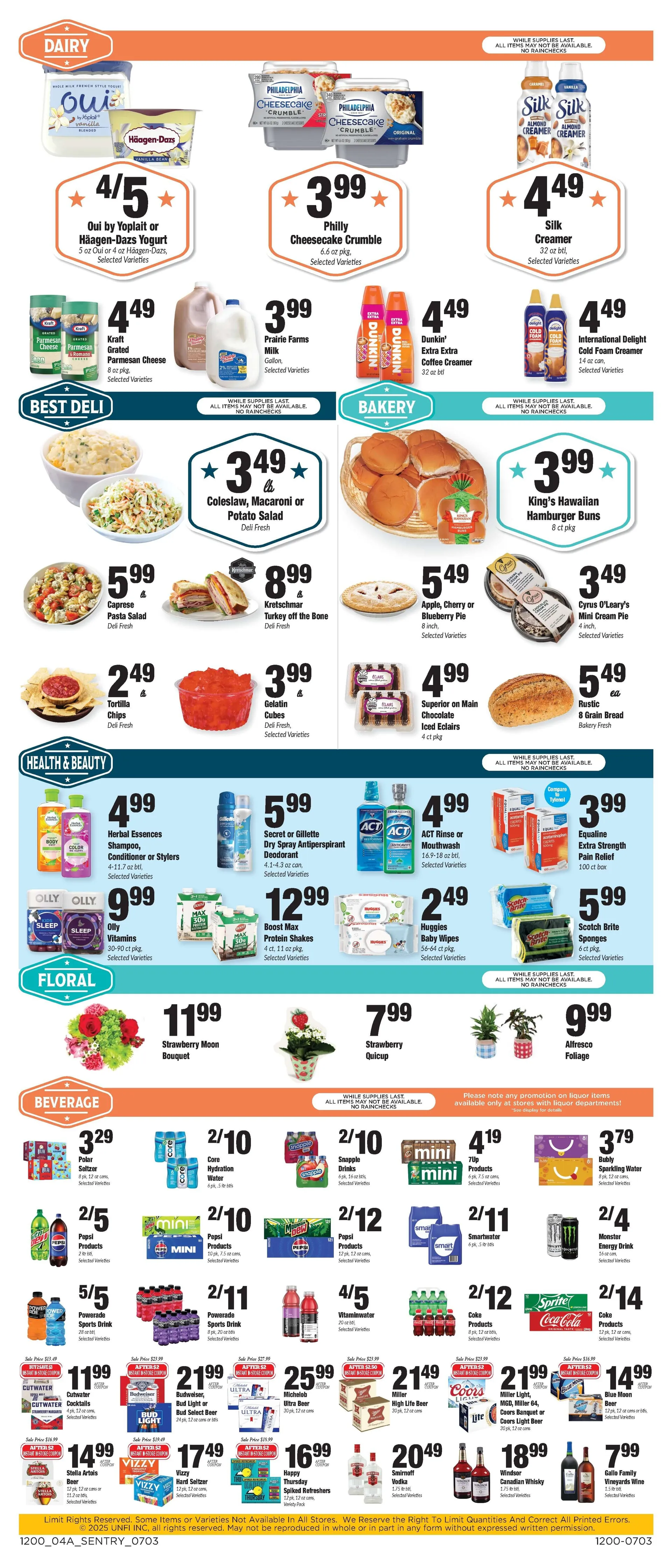 Weekly ad Sentry Foods Sales from July 3 to July 9 2025 - Page 5