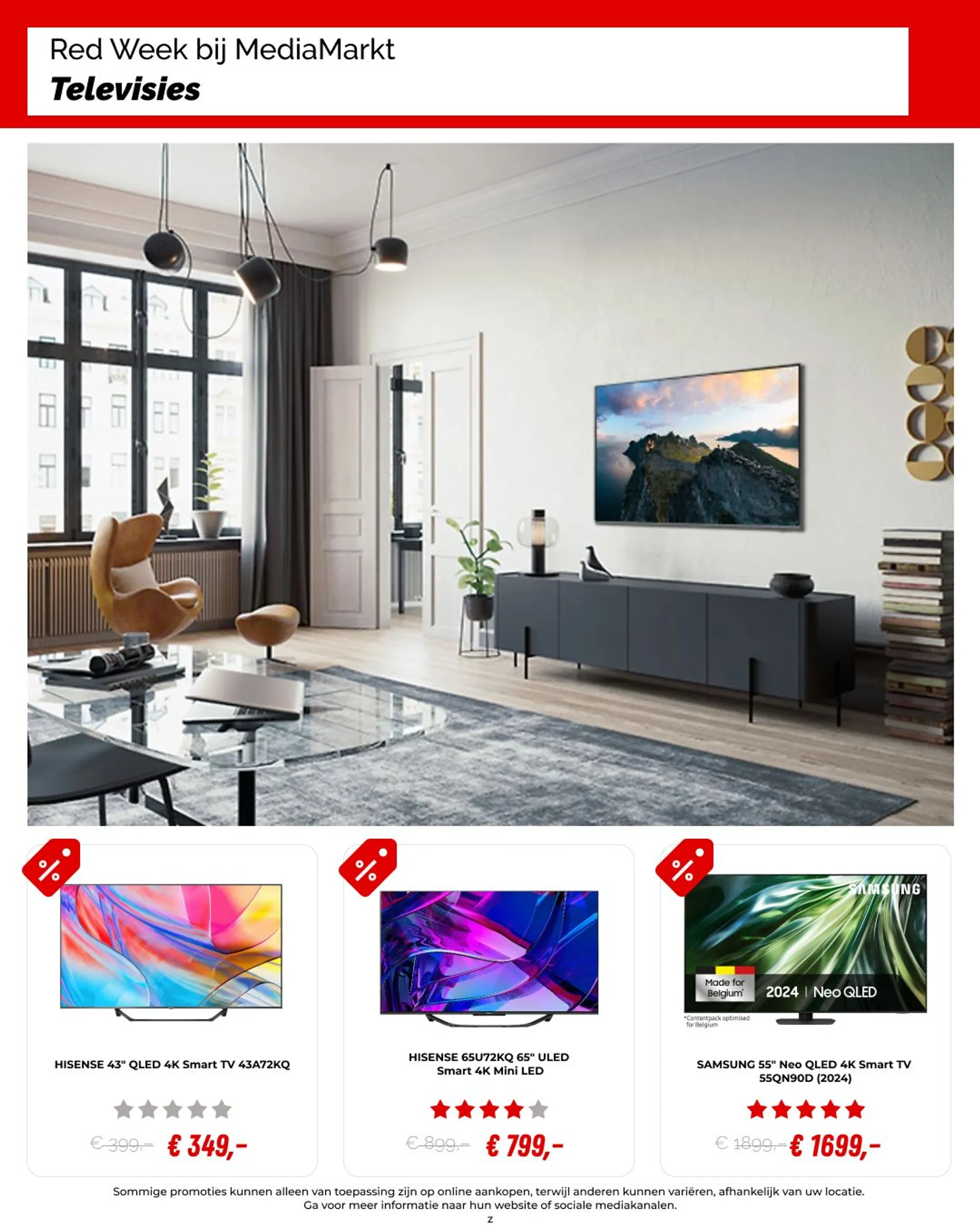 Speciale promoties van MediaMarkt van 5 september tot 19 september 2024 - folder pagina 4