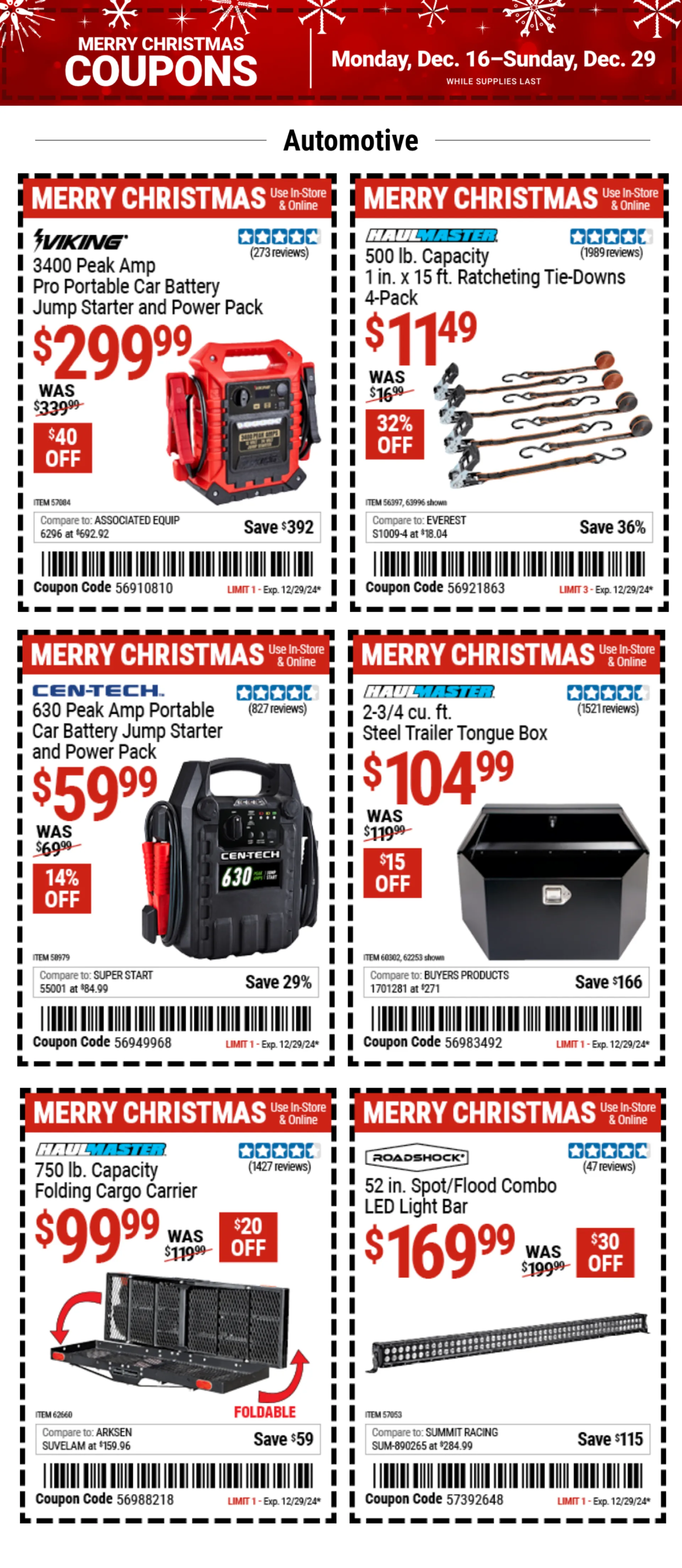 Weekly ad Christmas coupons from December 18 to December 29 2024 - Page 3