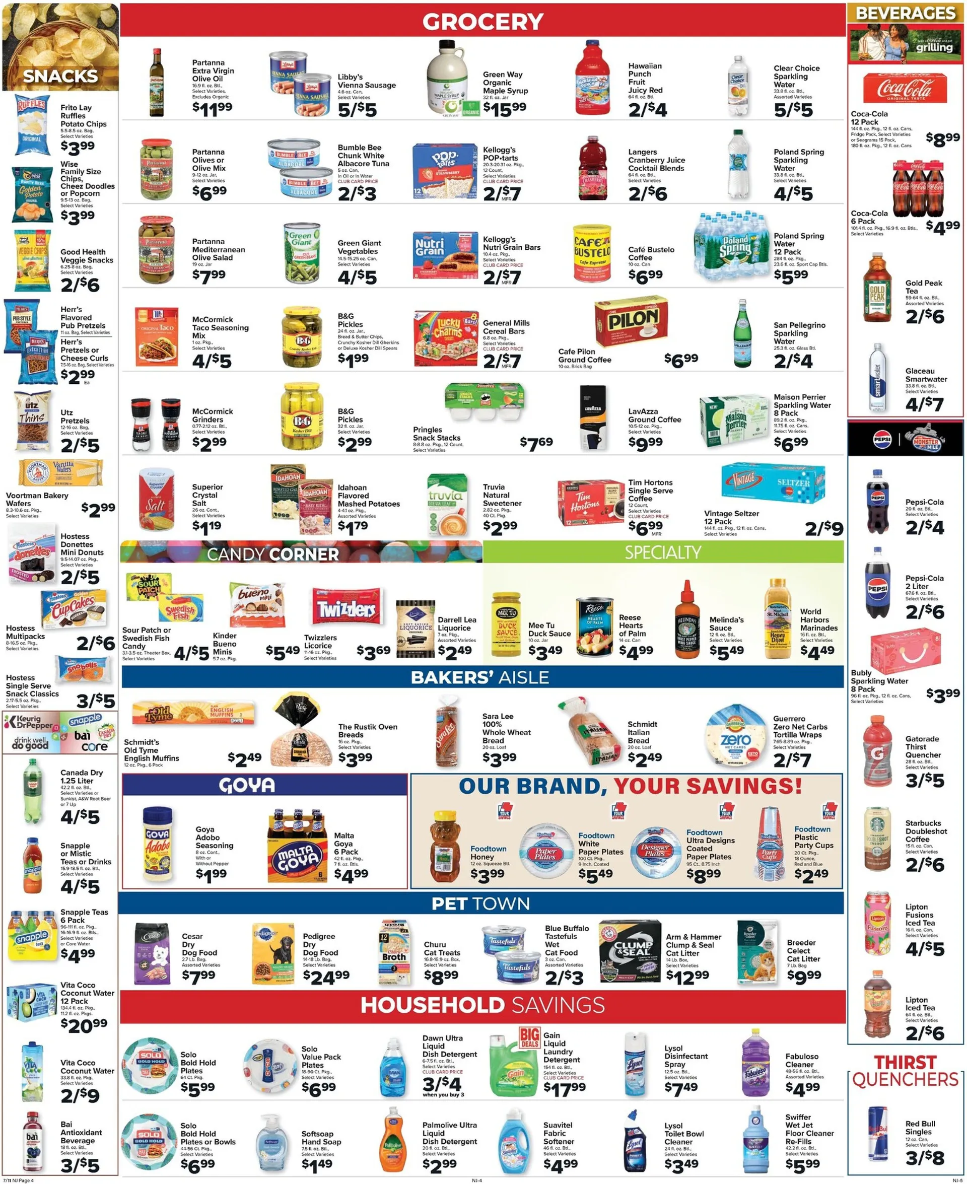 Weekly ad Foodtown Sales from July 11 to July 17 2025 - Page 4