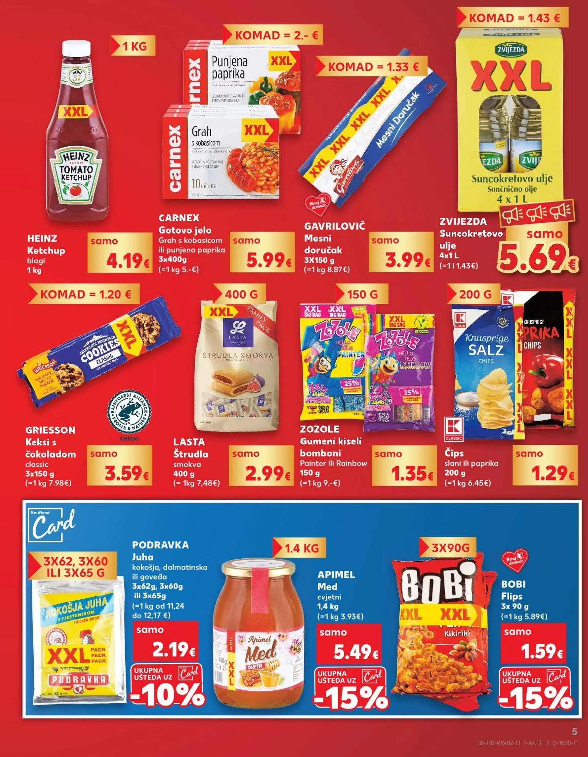 Katalog Kaufland Posebna ponuda trgovine od 8. siječnja do 14. siječnja 2025. - Pregled Stranica 5