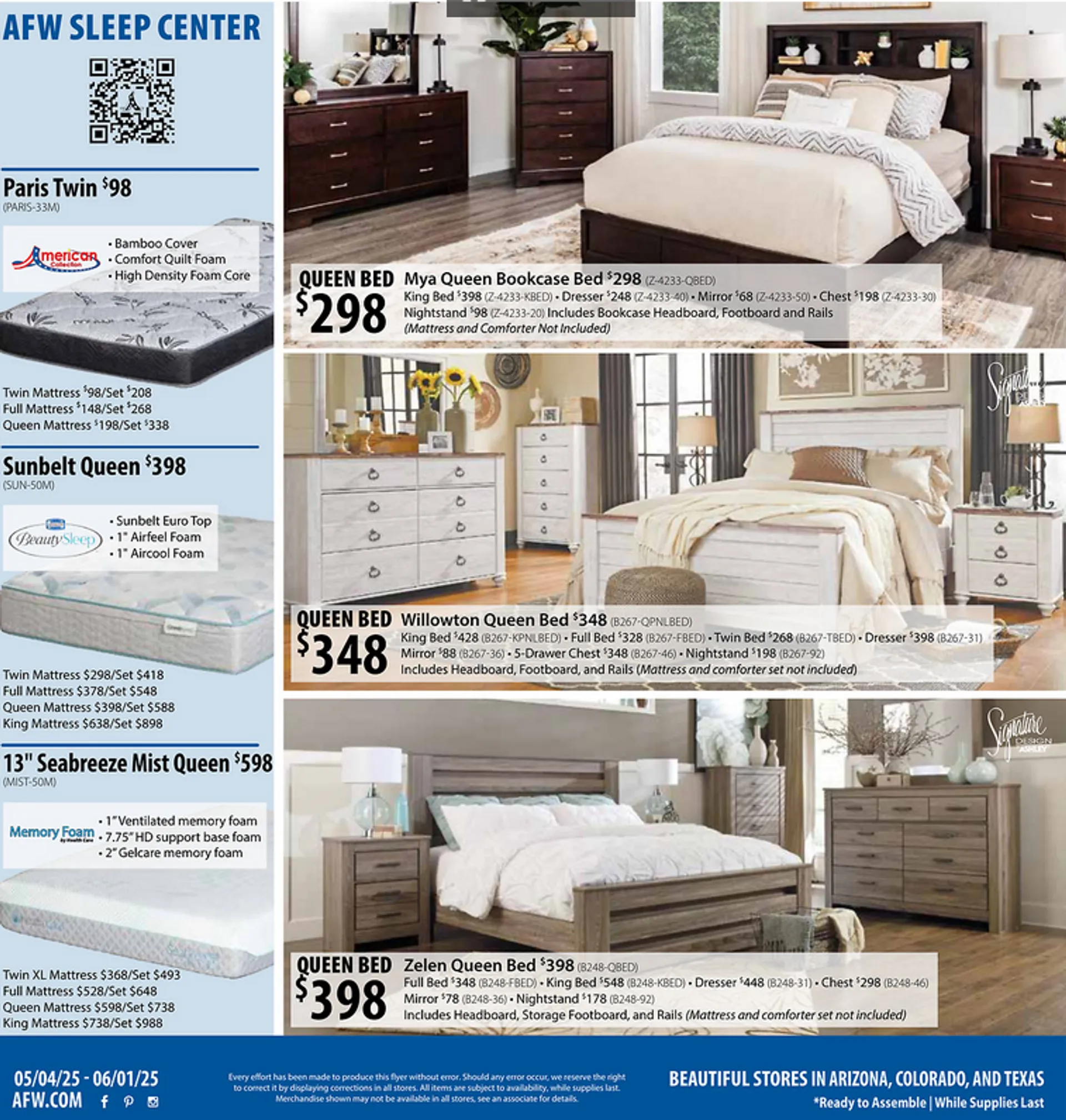 Weekly ad American Furniture Warehouse Sale from May 4 to June 1 2025 - Page 4