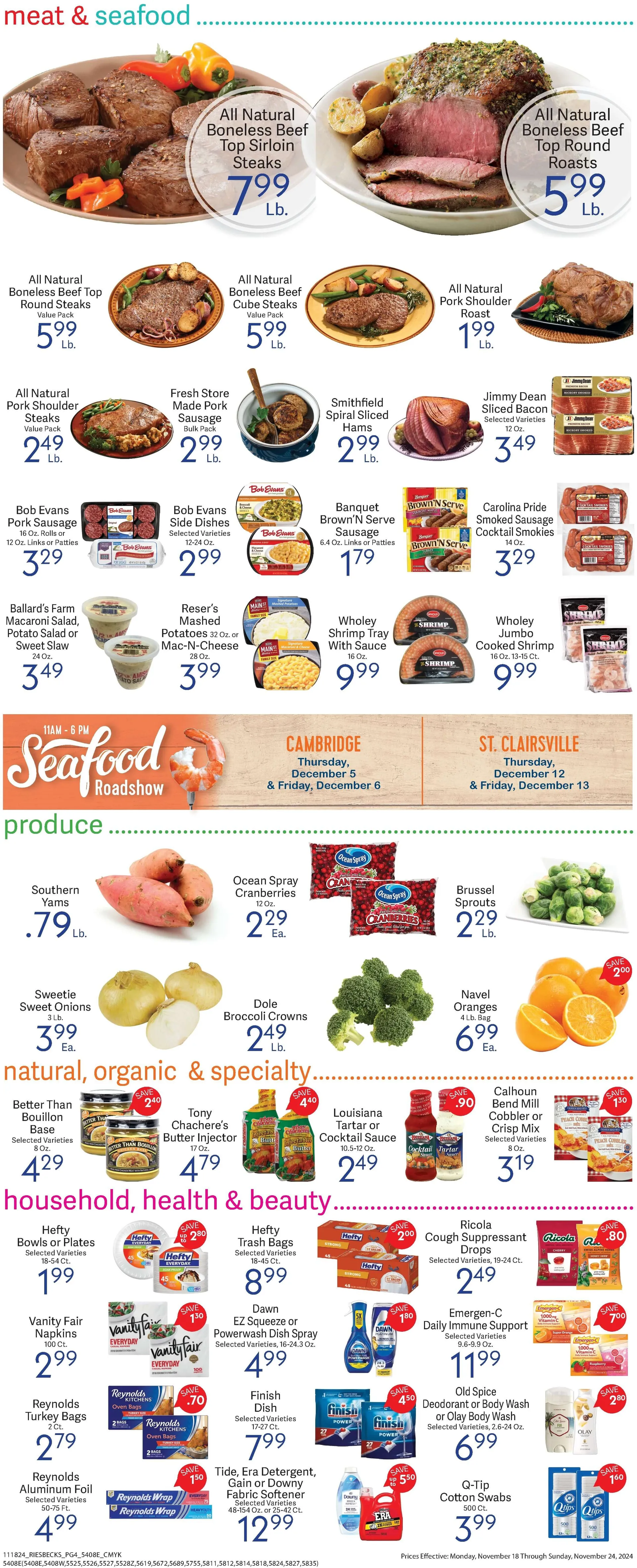 Weekly ad Riesbeck Deals from November 21 to November 24 2024 - Page 5