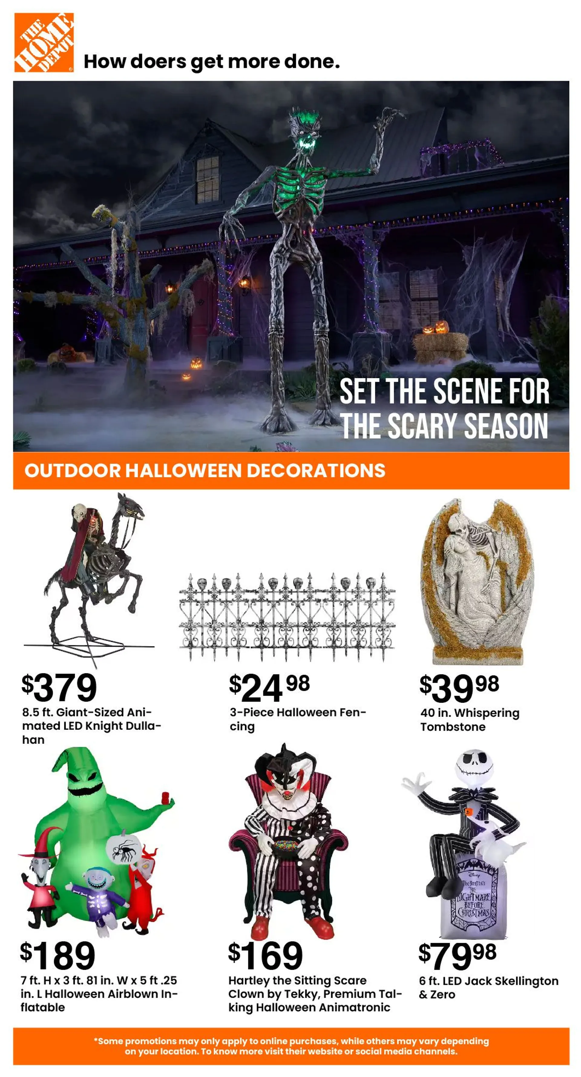 Weekly ad The Home Depot Halloween Big Discounts from September 13 to October 14 2024 - Page 4