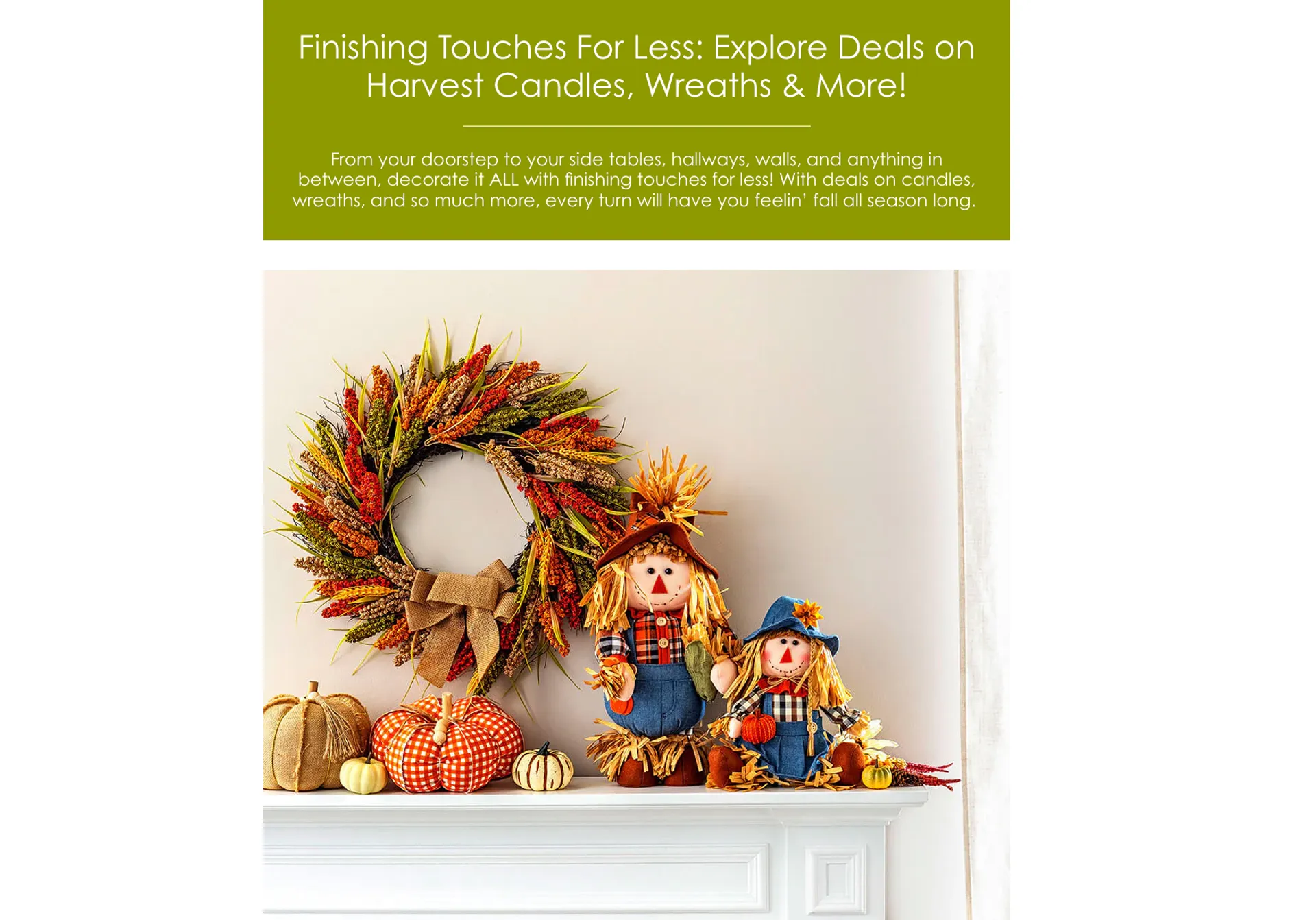 Weekly ad Old Time Pottery's Fall Finds For Less from November 20 to December 31 2024 - Page 4